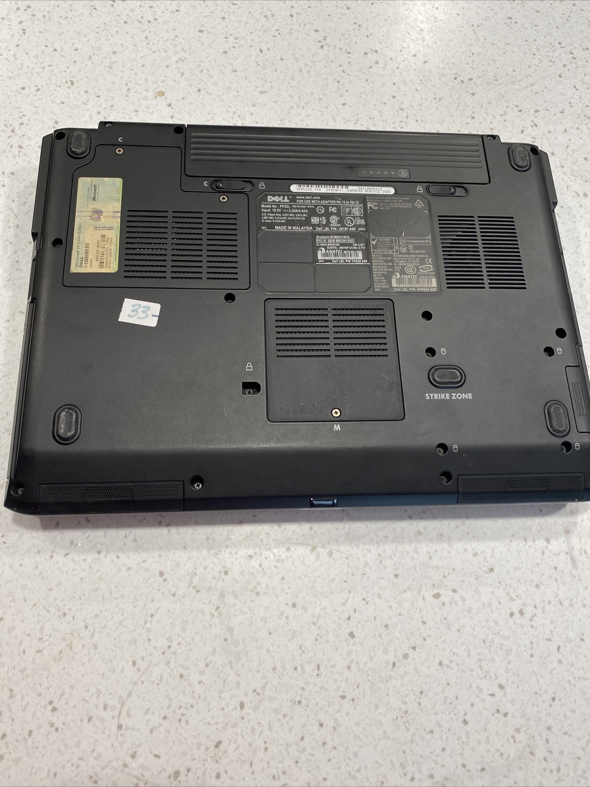 Dell Inspiron 1520 Intel Core 2 D 1.46G 1GB Notebook No Charger READ!!