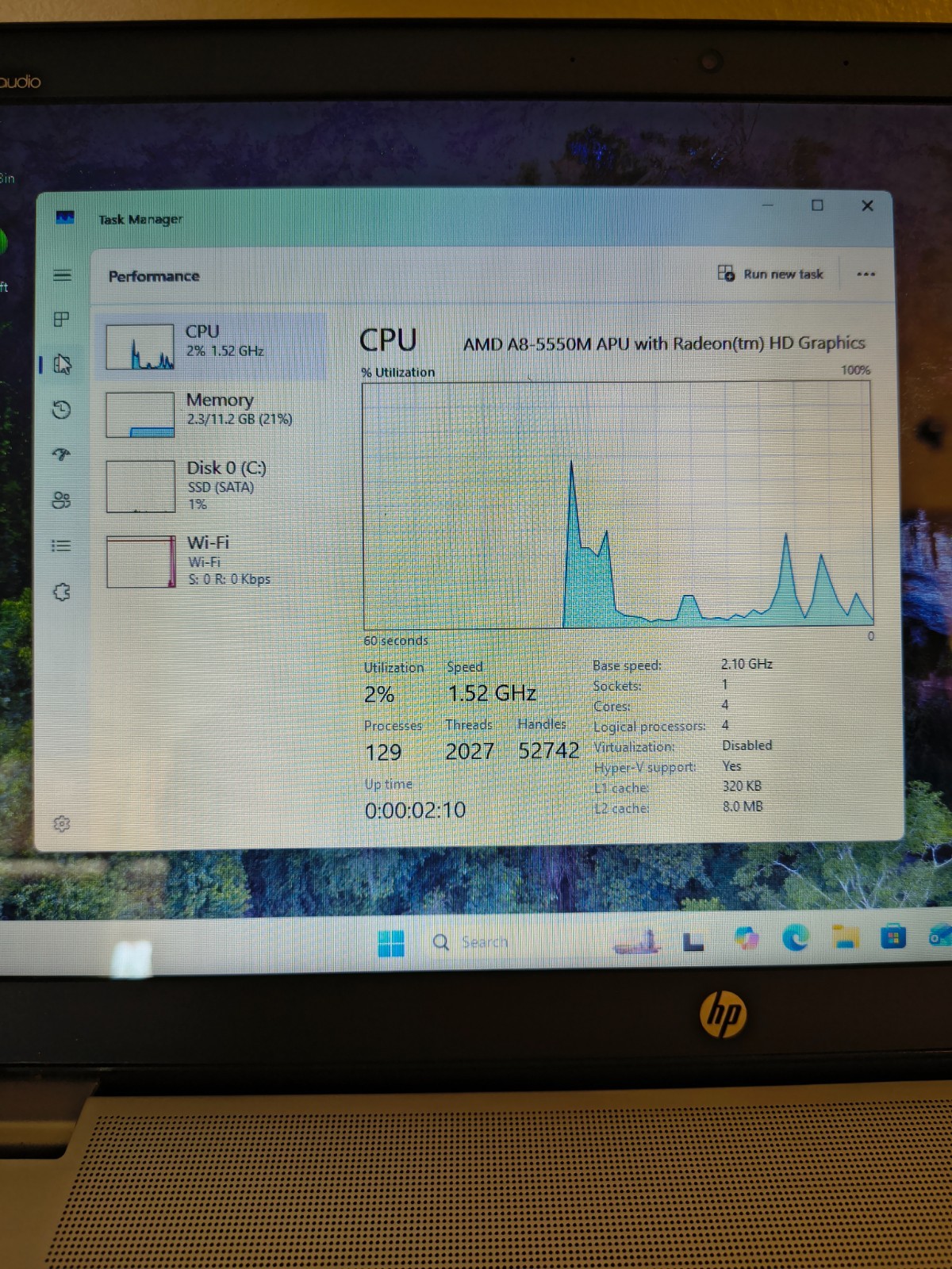 HP Envy 15-j013cl Notebook AMD A8-5550M w/Radeon HD 12GB 256GB Samsung SSD