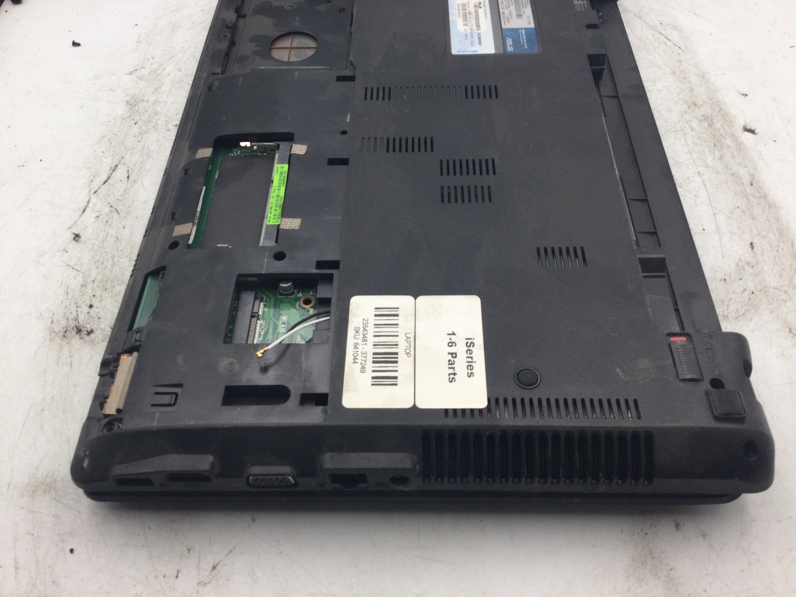 ASUS NOTEBOOK X54C – INTEL PENTIUM B960 – NO RAM – FOR PARTS – READ DESC- BB