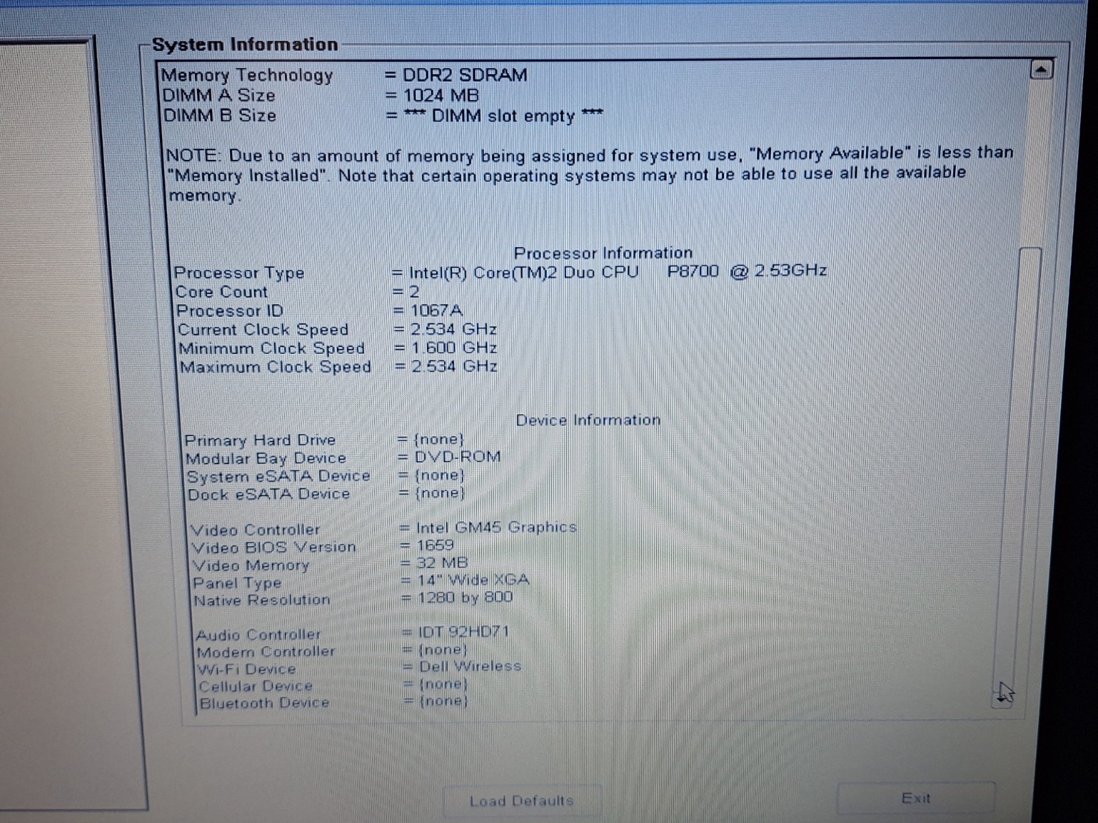 Dell Latitude E6400 Laptop PC Intel Core2 2.53GHz Builders Special #5 Parts Only