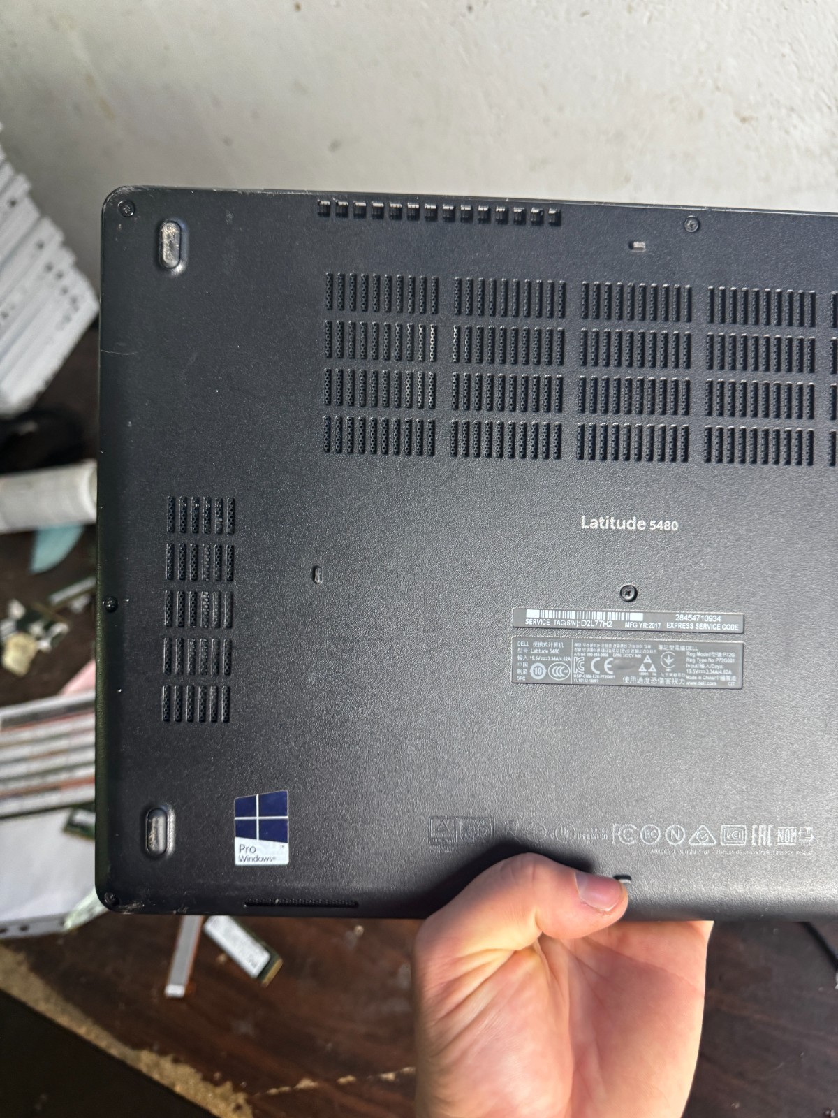 Dell Latitude 5480 Core I5 7th Gen Laptop For Repair #5978