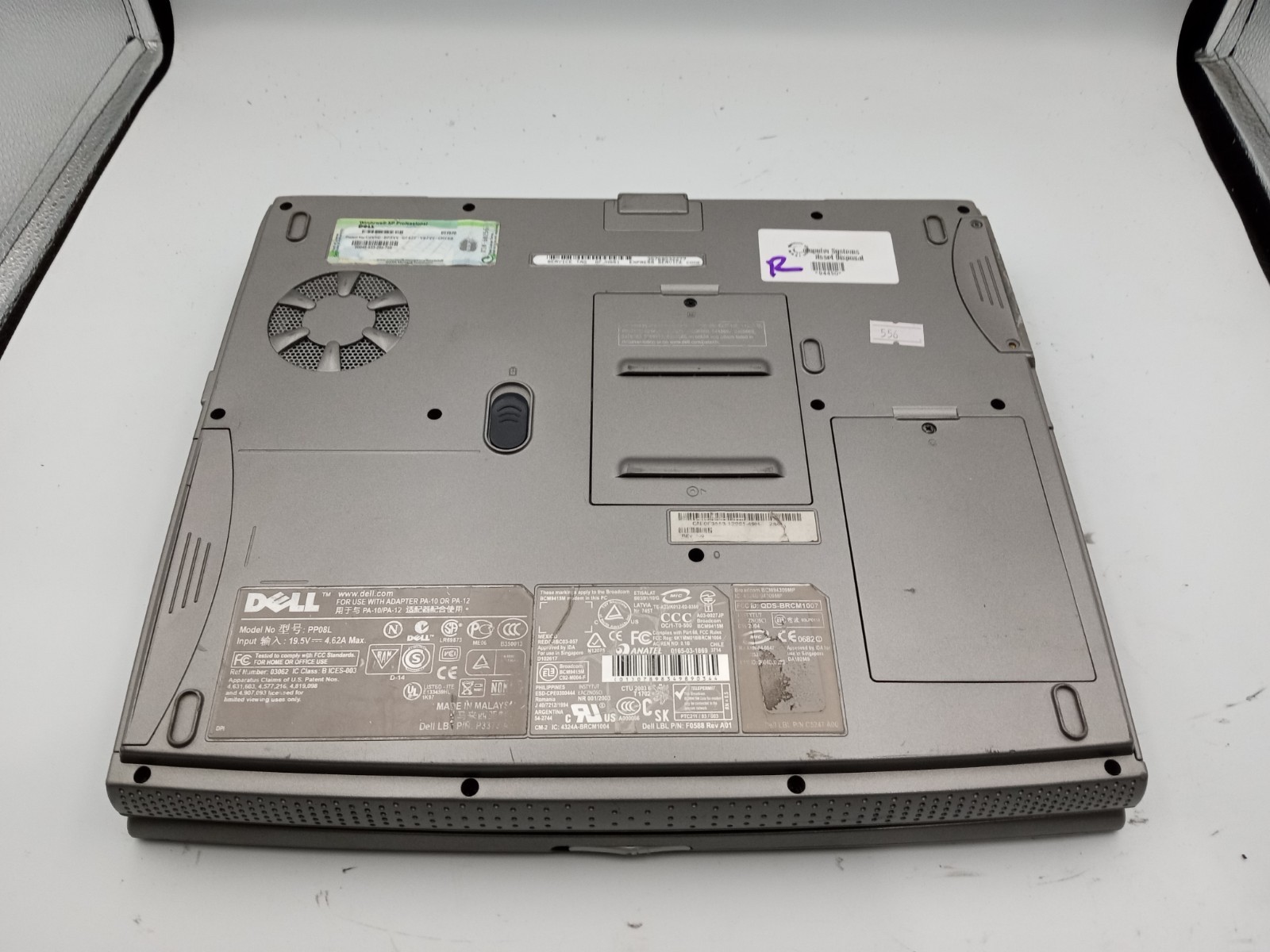 Dell Inspiron 1150 14″ Laptop Pentium 4 2.8GHz 512MB RAM -BAD TOUCHPAD -RR