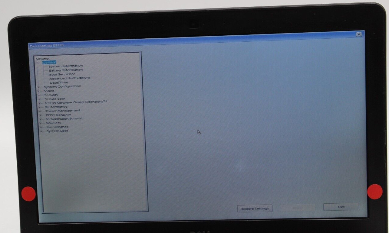 Dell Latitude E5270 12.6in No HD No Caddy 4 GB RAM i5-6200U 30 day warranty