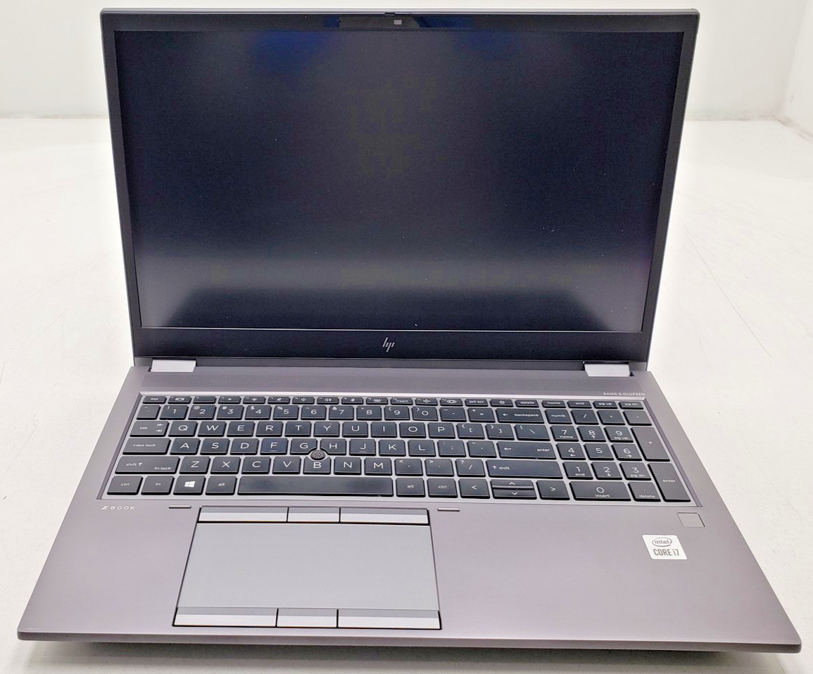 HP ZBook Fury 15 G7 i7-10850H 16GB 256GB SSD RTX 3000 Mobile Workstation Win 11.