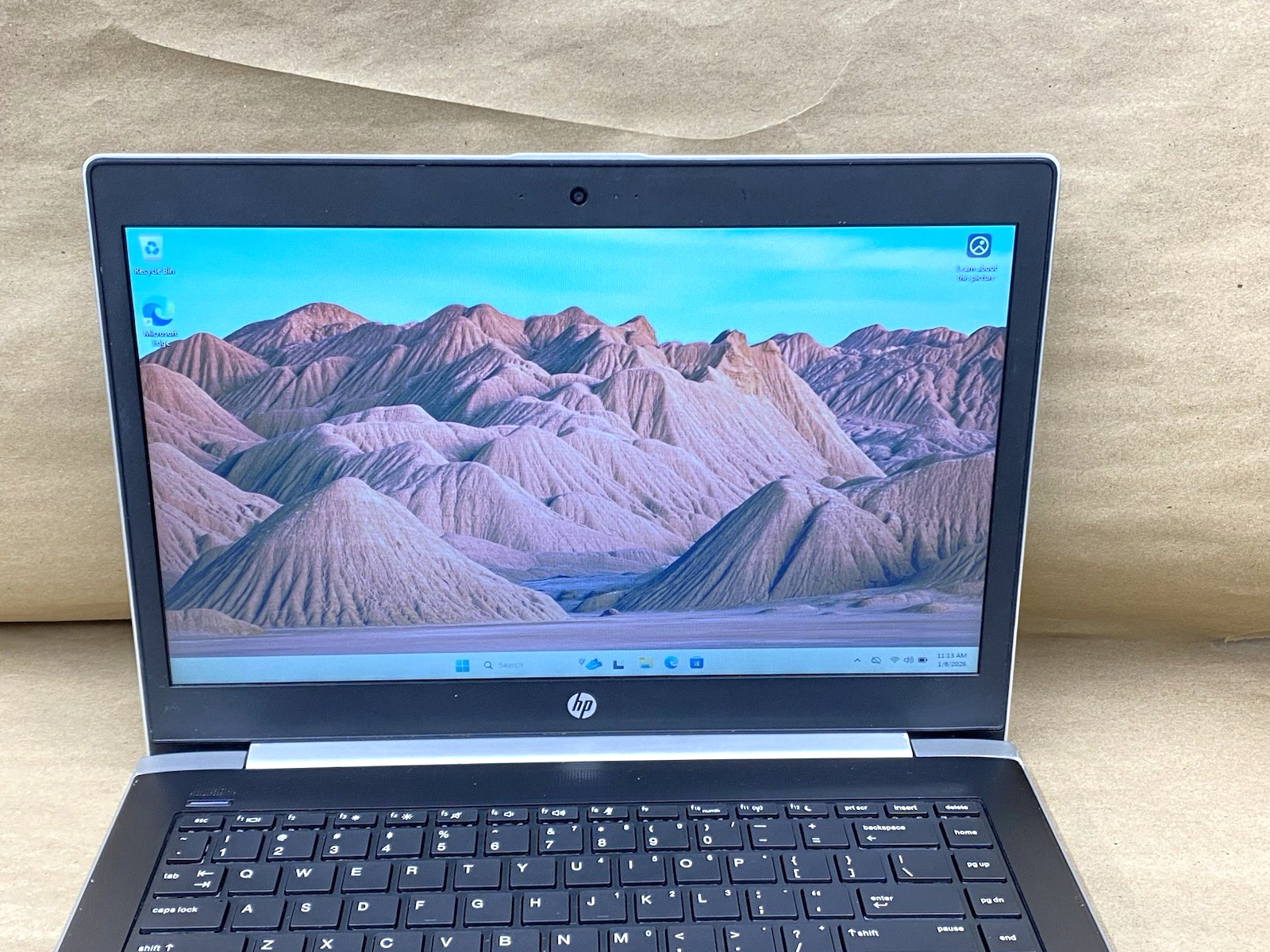HP 440 G5 – 14″ 1366×768 – i5-8250U – 4GB – 128GB SSD – Win 11 Pro READ