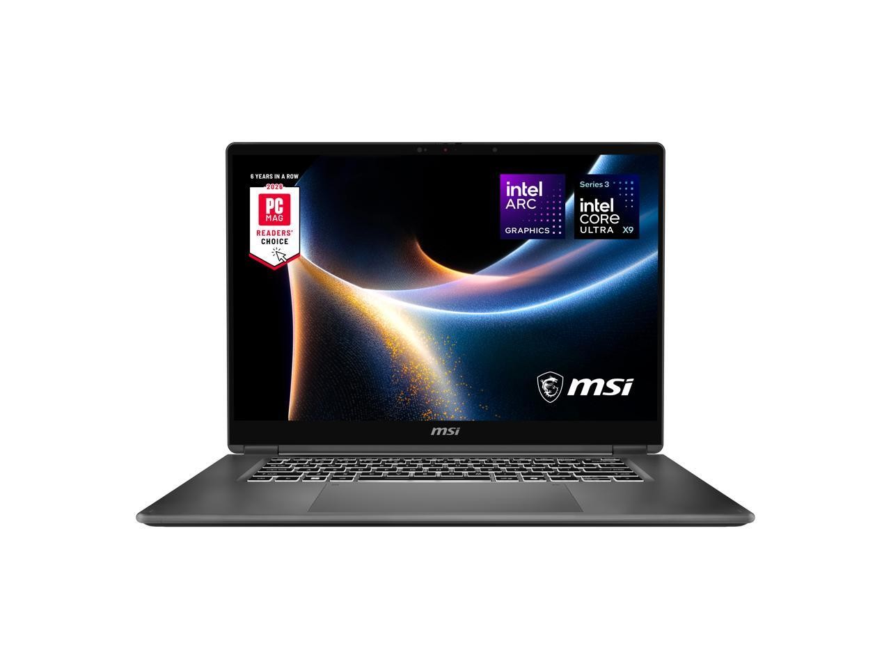 MSI Prestige 16 Flip AI+ 16.0″ Touchscreen Laptop Intel Core Ultra X9 388H –