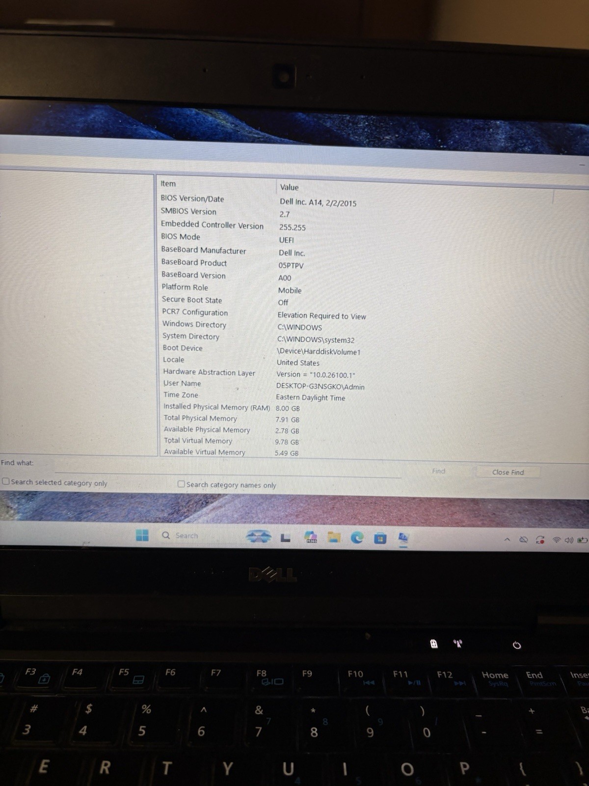 Dell latitude E7240 Core i7 4th gen 2.10 Ghz 12.5” 256 SSD 8 GB RAM Win 11 Pro