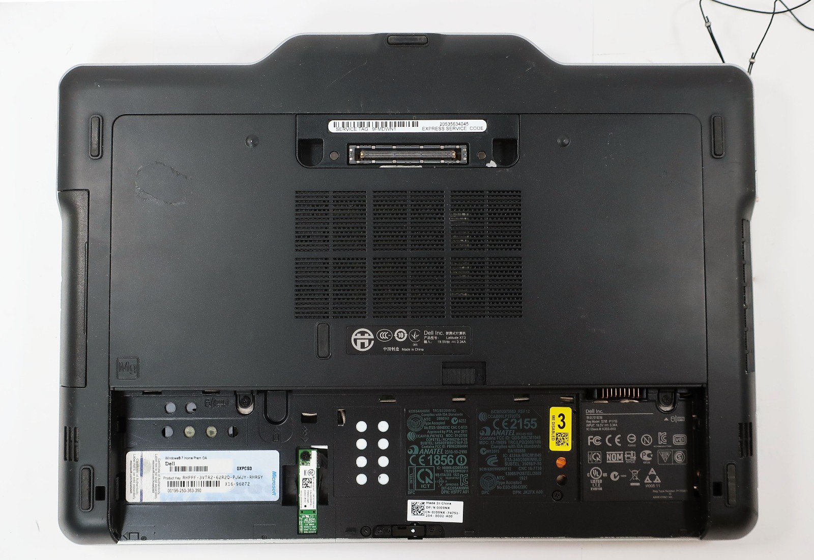 Dell Latitude XT3 13.3” Laptop Intel i7 2640M 8GB RAM 250GB SSD Touch Scrn Win 7