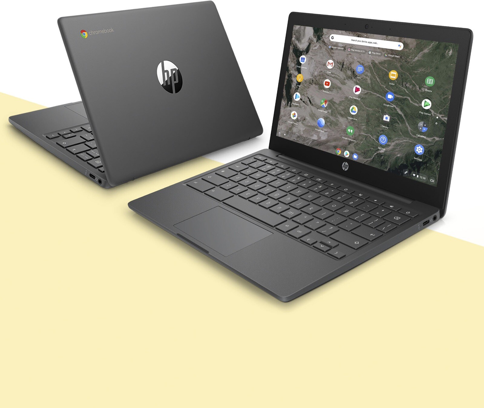 HP 11.6″ Chromebook, AMD A4, 4GB RAM, 32GB Storage, Black 16W64UT#ABA