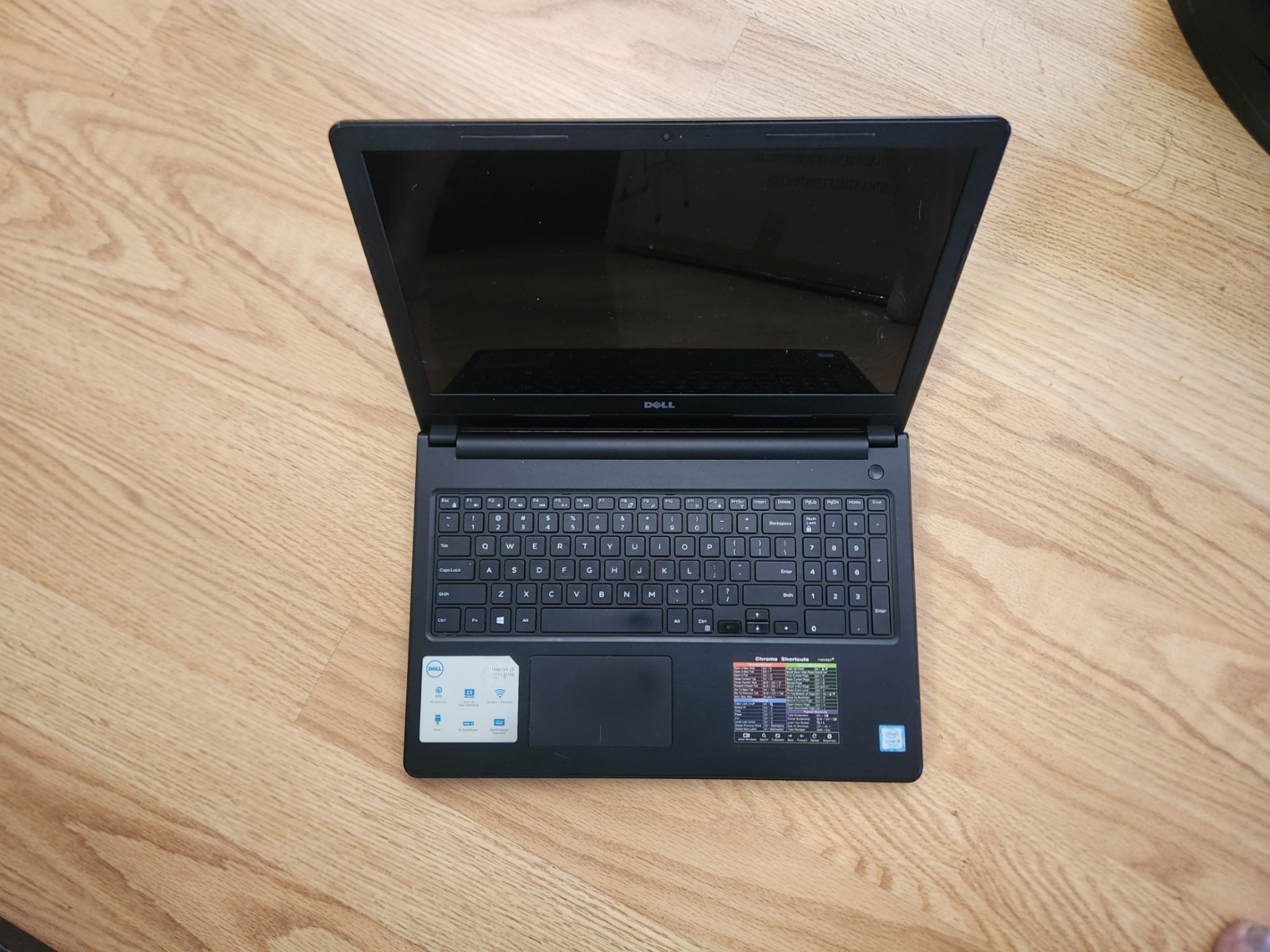 Dell Inspiron 15 3567 Touch _ i5-7200U-4GB RAM – No SSD – OS – AC *READ