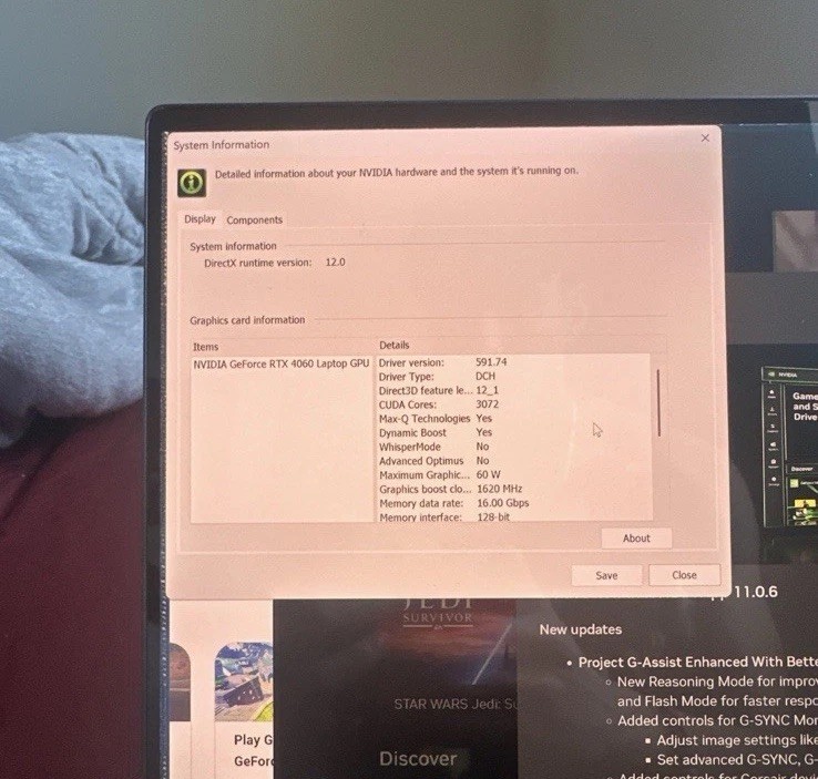 XPS 16 9640 Intel core i7 9750H 32gb ram custom spec 4060 graphics 1tb