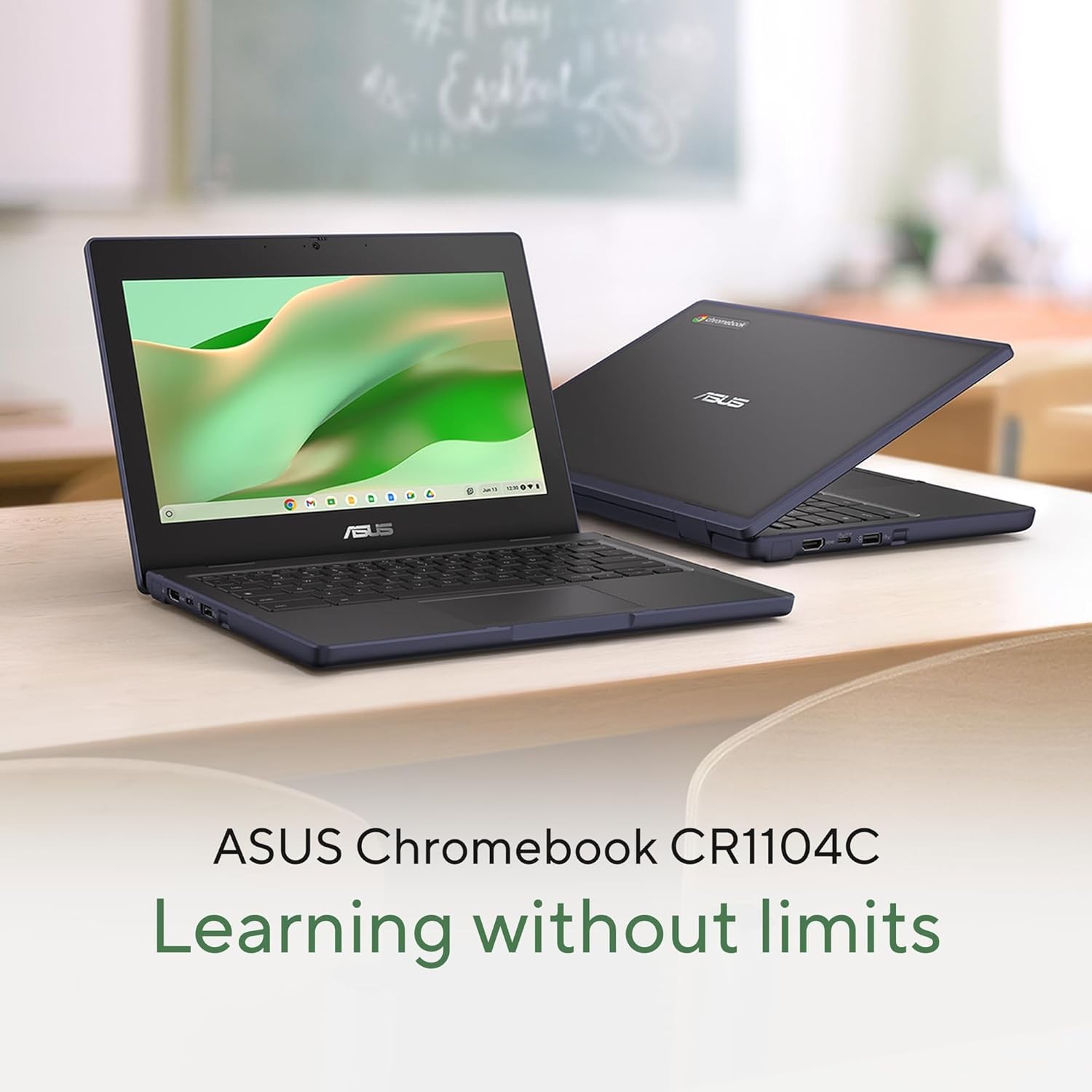 ASUS Chromebook CR11 Ruggedized Laptop, 11.6” Display, Intel Processor N100 Proc