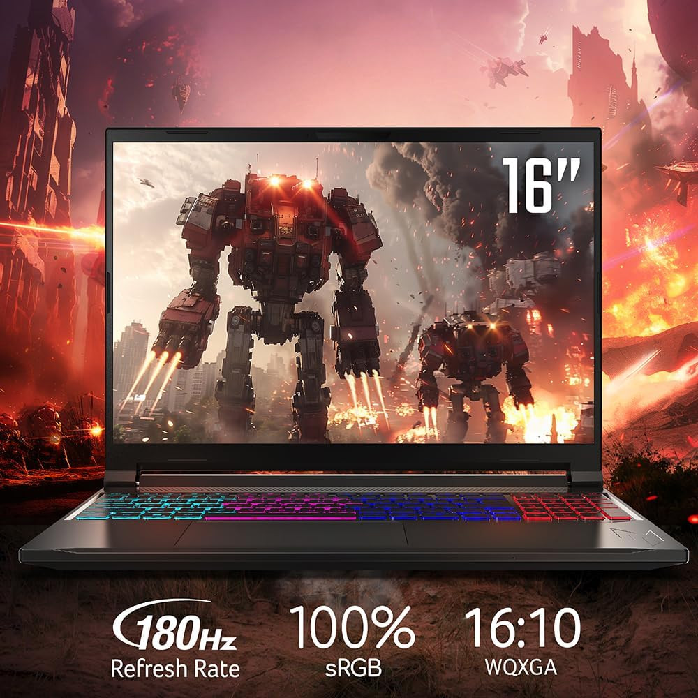 Acer Nitro V 16S AI Gaming Laptop | AMD Ryzen 7 260 Processor | NVIDIA Geforce R