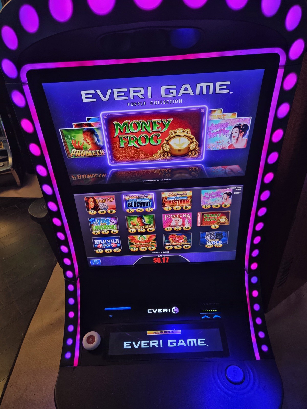 Elveri CPU W/Multi Game Software
