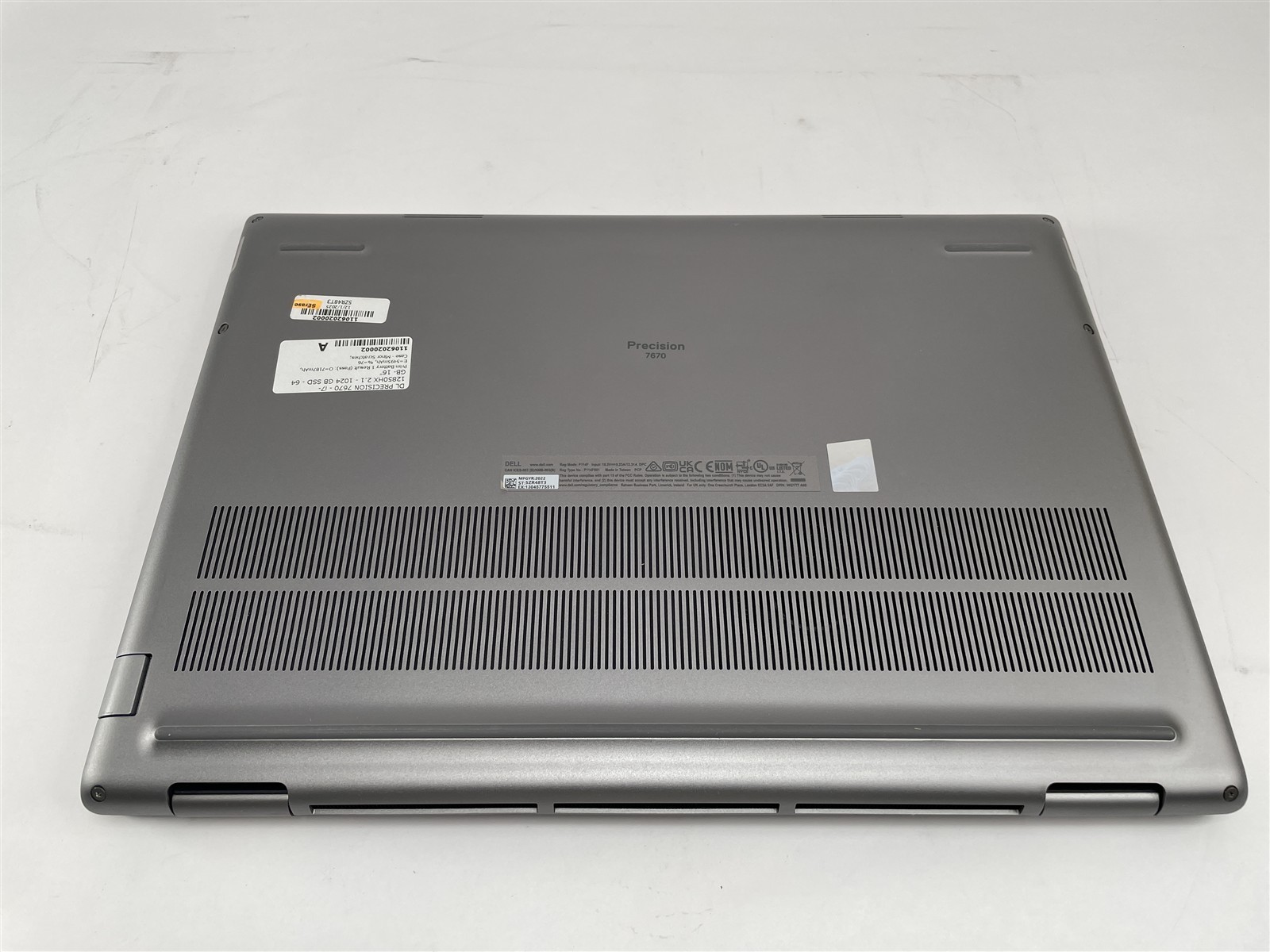 Dell Precision 7670 16″ 16-Core i7-12850HX 64GB RAM 1TB SSD RTX A1000