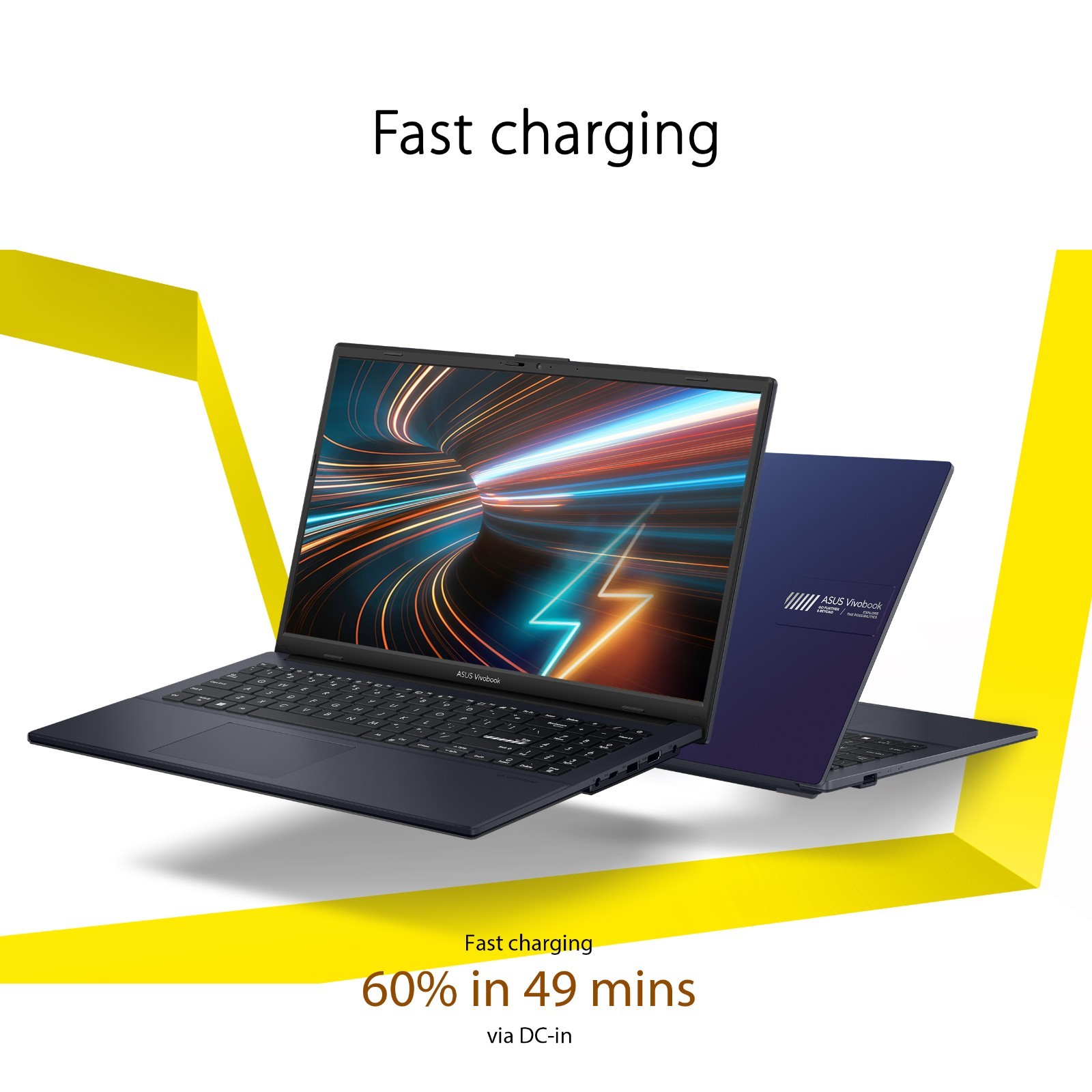 ASUS Vivobook Go 15.6″ FHD Notebook Intel N150 4GB RAM 128GB UFS Peacock Blue