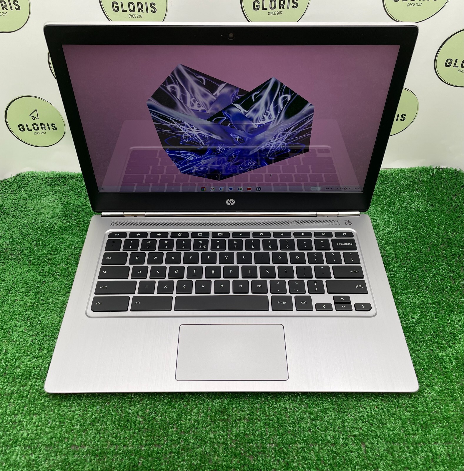 Used HP Chromebook 13 G1 Laptop Intel m7-6Y75 1.20GHz / 16GB RAM / 32GB SSD NT