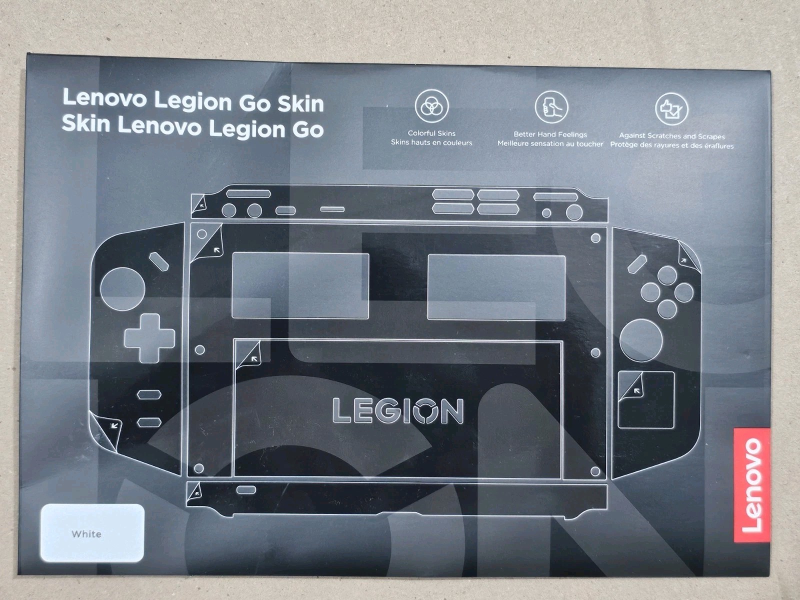 Lenovo Legion Go Skin (White), Dedicated Graphics