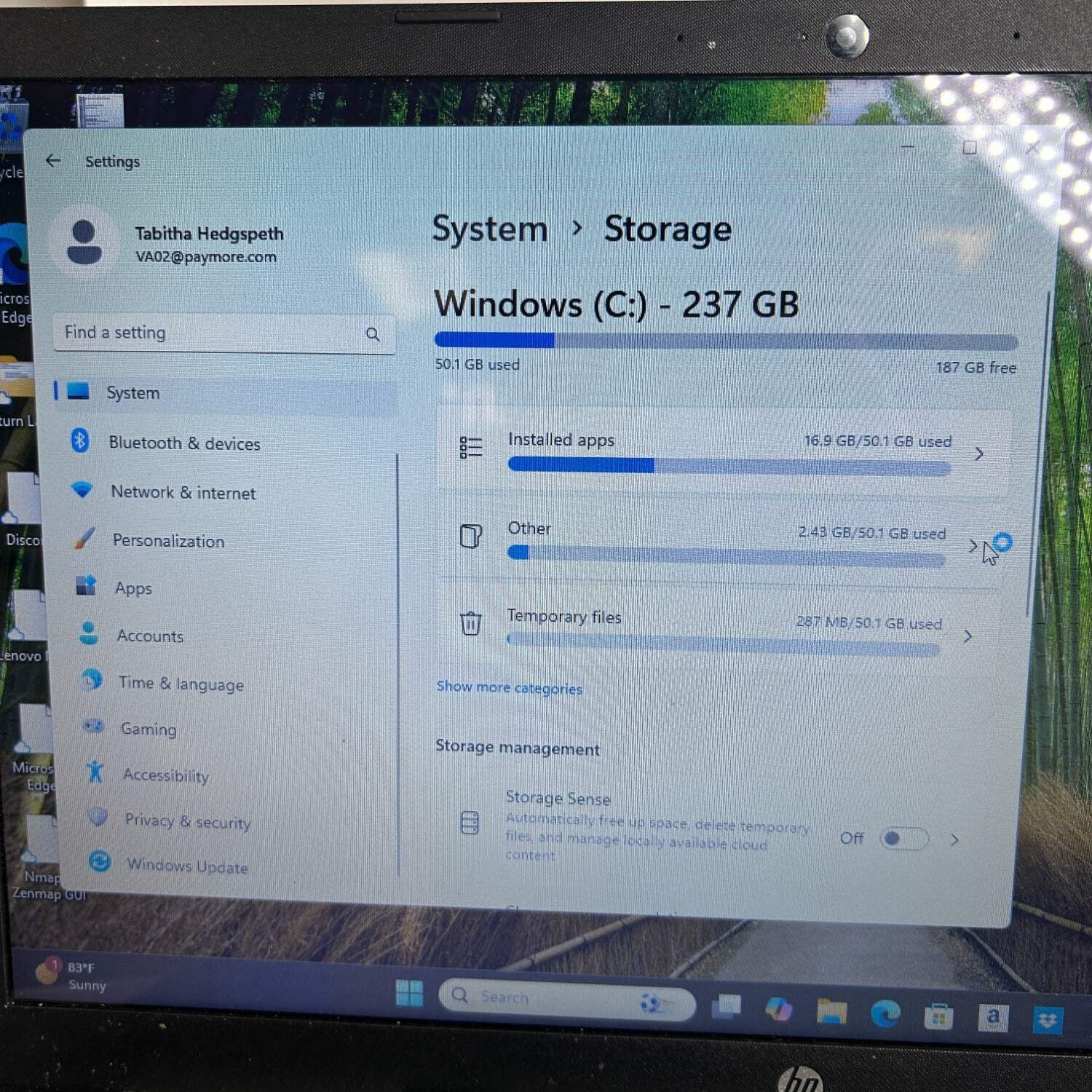 HP Laptop 15-DY1023DX 15.6″ i5-1035G1 1.2GHz 12GB RAM 256GB SSD