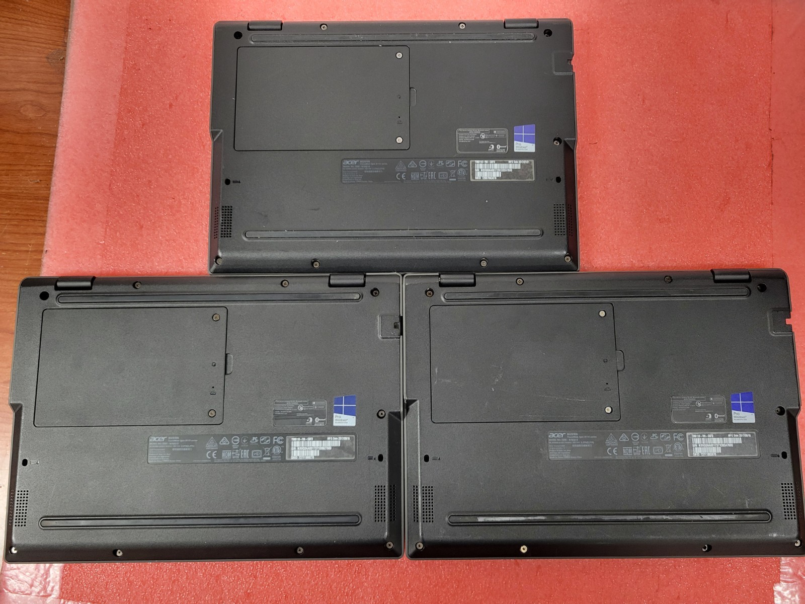 3x Acer Travelmate Spin TMB118-RN-C6FD 4GB RAM 64GB SSD *AS IS/READ* | C630