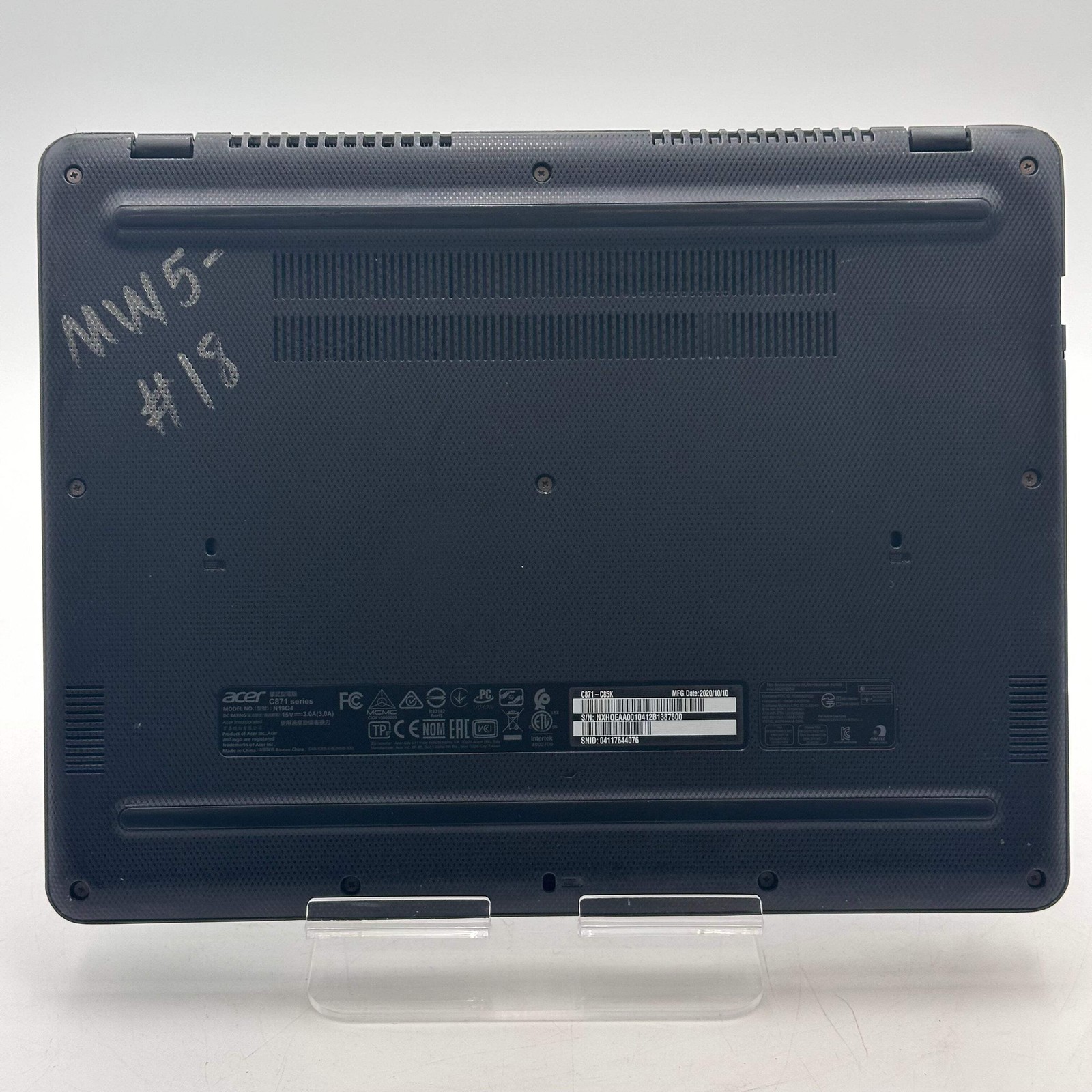Acer Chromebook 712 C871 12″ Laptop, 1GB RAM, 2TB, Black