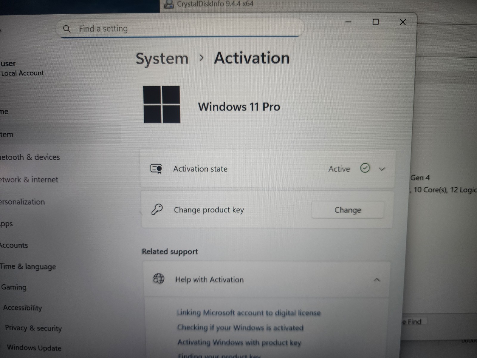 ThinkPad E14 Gen 4 i7-1255u 16GB RAM 512Gb NVME SSD Win 11 Pro READ