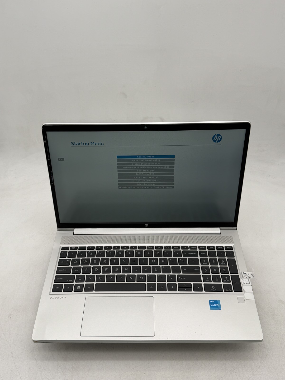 HP ProBook 450 15.6 inch (G9) i3-1215U 8GB 256GB NO OS -READ-