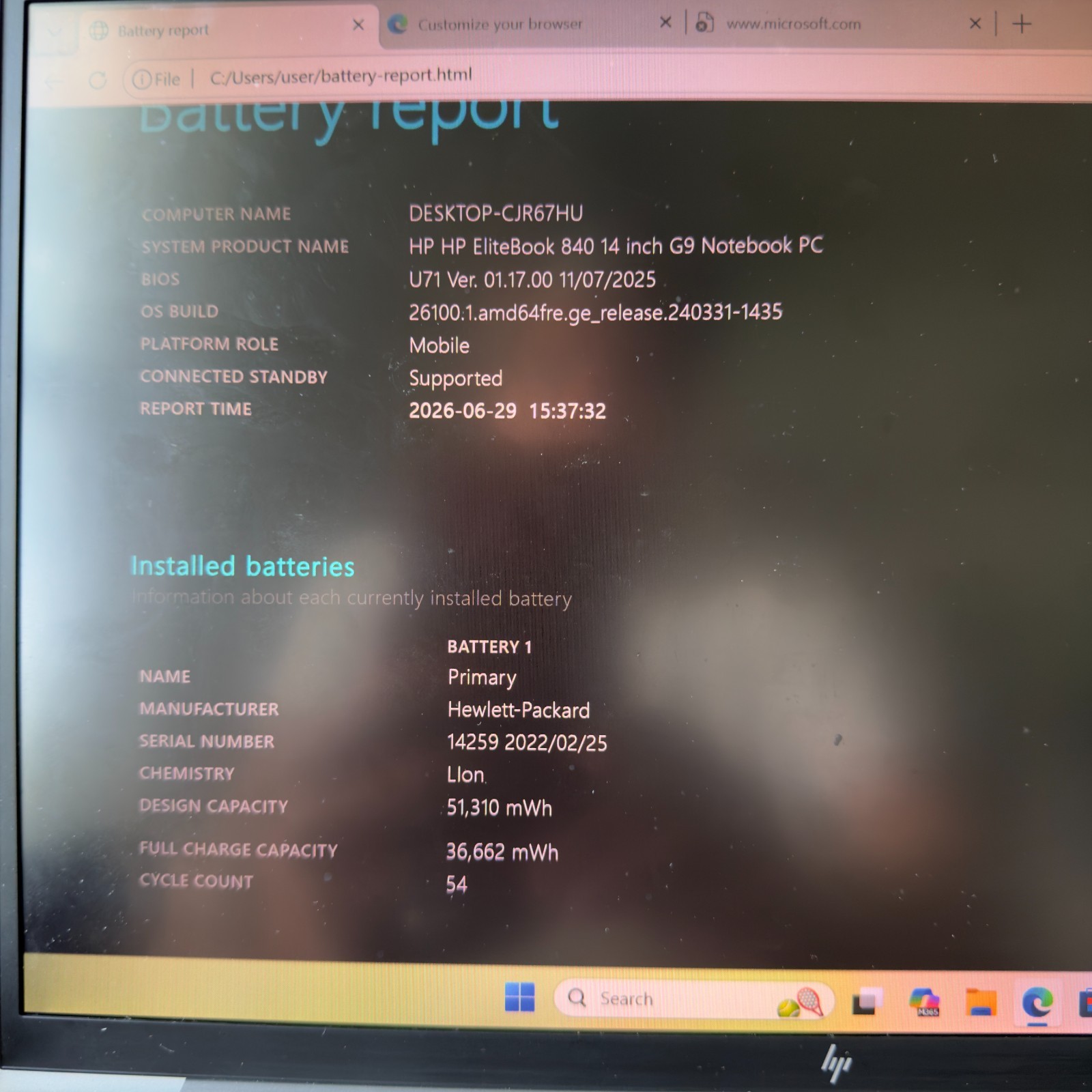 HP EliteBook 840 G9 14” 512GB SSD Intel i7-1265U 16GB RAM w Charger Win 11 Pro