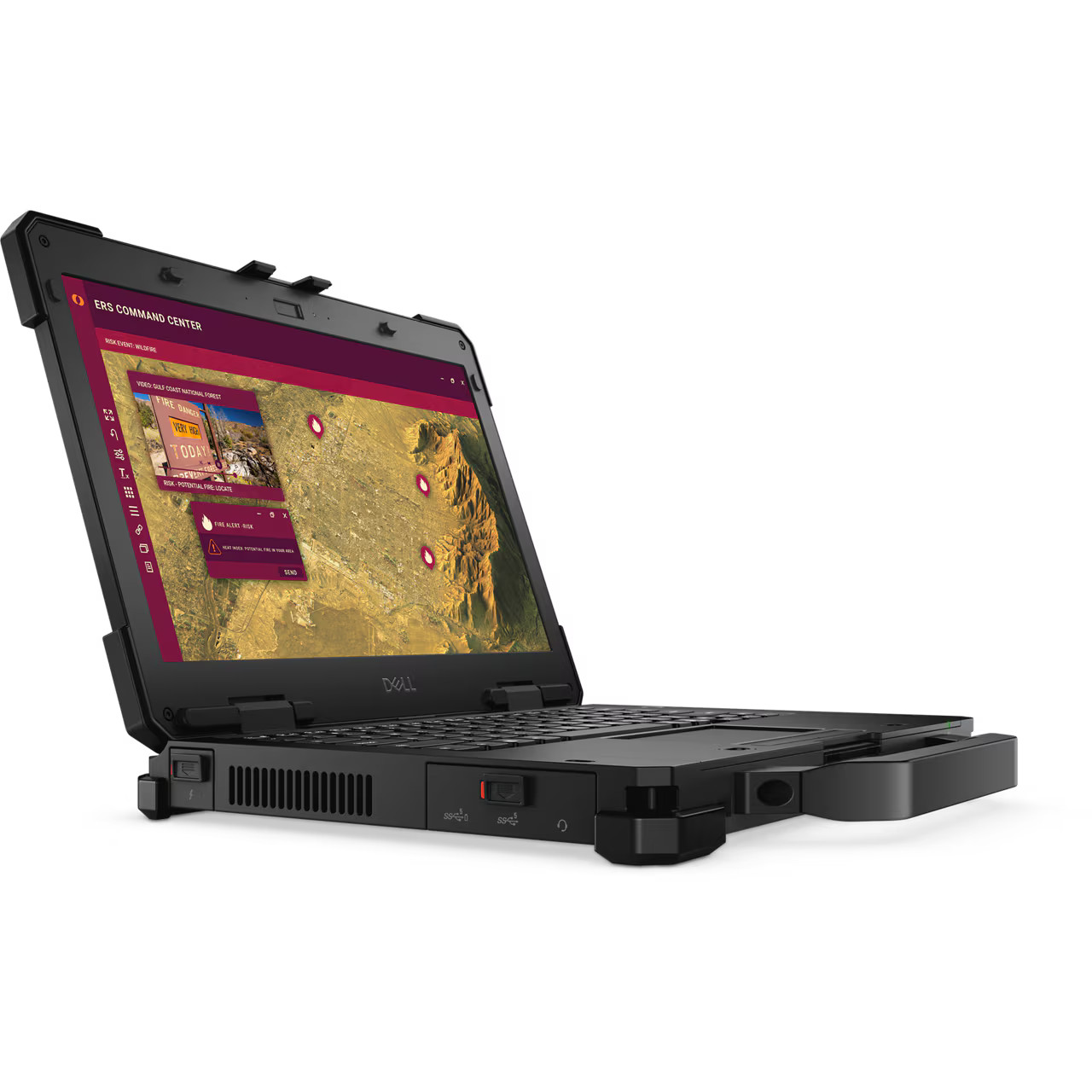 Dell Pro Rugged 13 Core Ultra 5 135U 16GB RAM 256GB SSD W11 Pro FHD Touch Silver