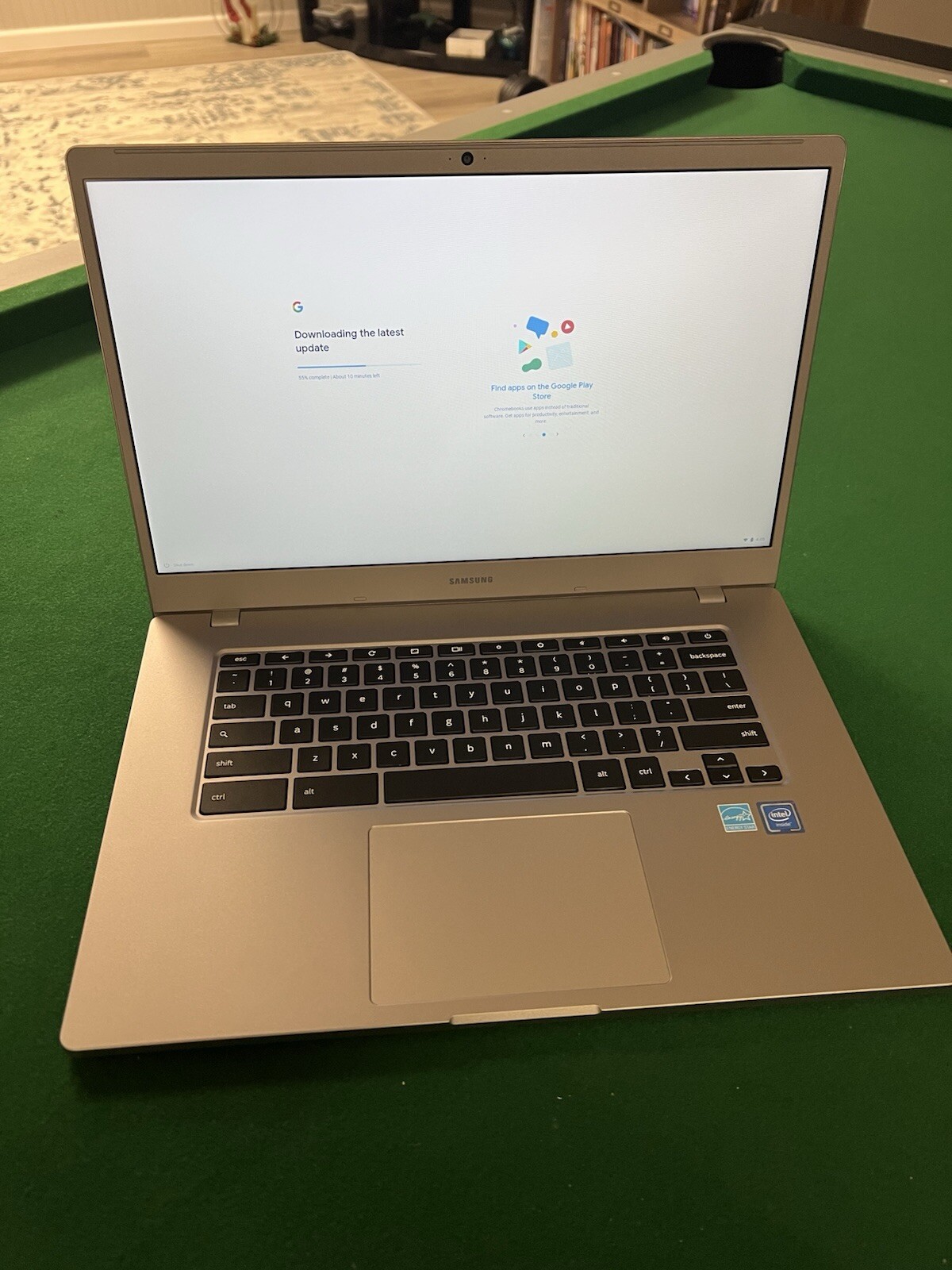 SAMSUNG XE350XBA-K01US Chromebook 4 Chrome OS 15.6″ 4GB RAM 32GB EMMC SPB333651