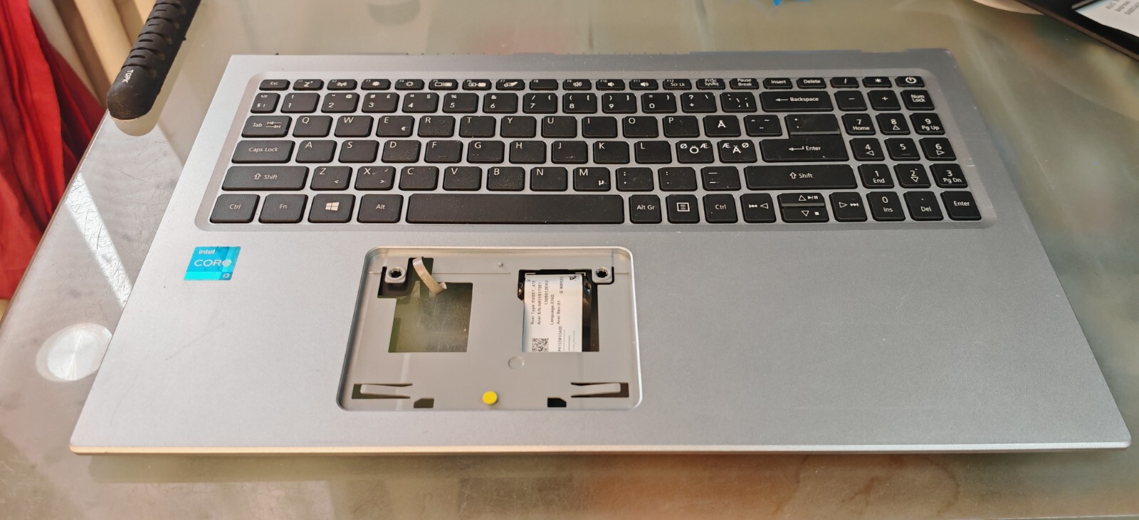 ACER A315-58 A515-56 A315-35 TOP BODY PALMREST AM34G000500 AP34G000810