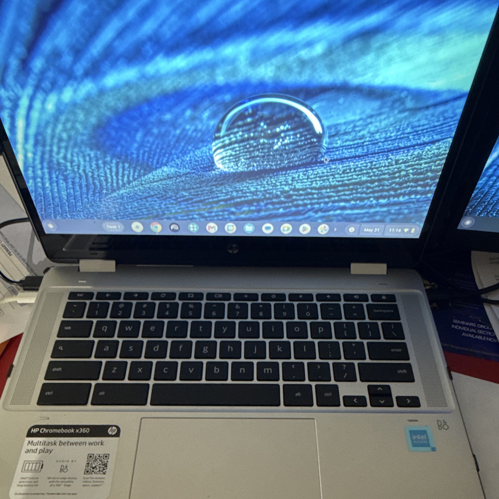 HP Chromebook x360 14″ Touch Screen (Slightly Used) *includes charging adapter*