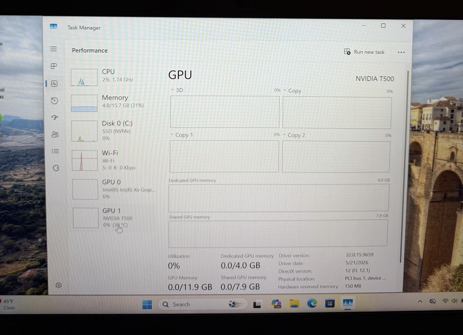 Lenovo ThinkPad P14s Gen 2 14″ Core i7-1165G7 16GB 256GB NVMe T500 Win11 Pro.