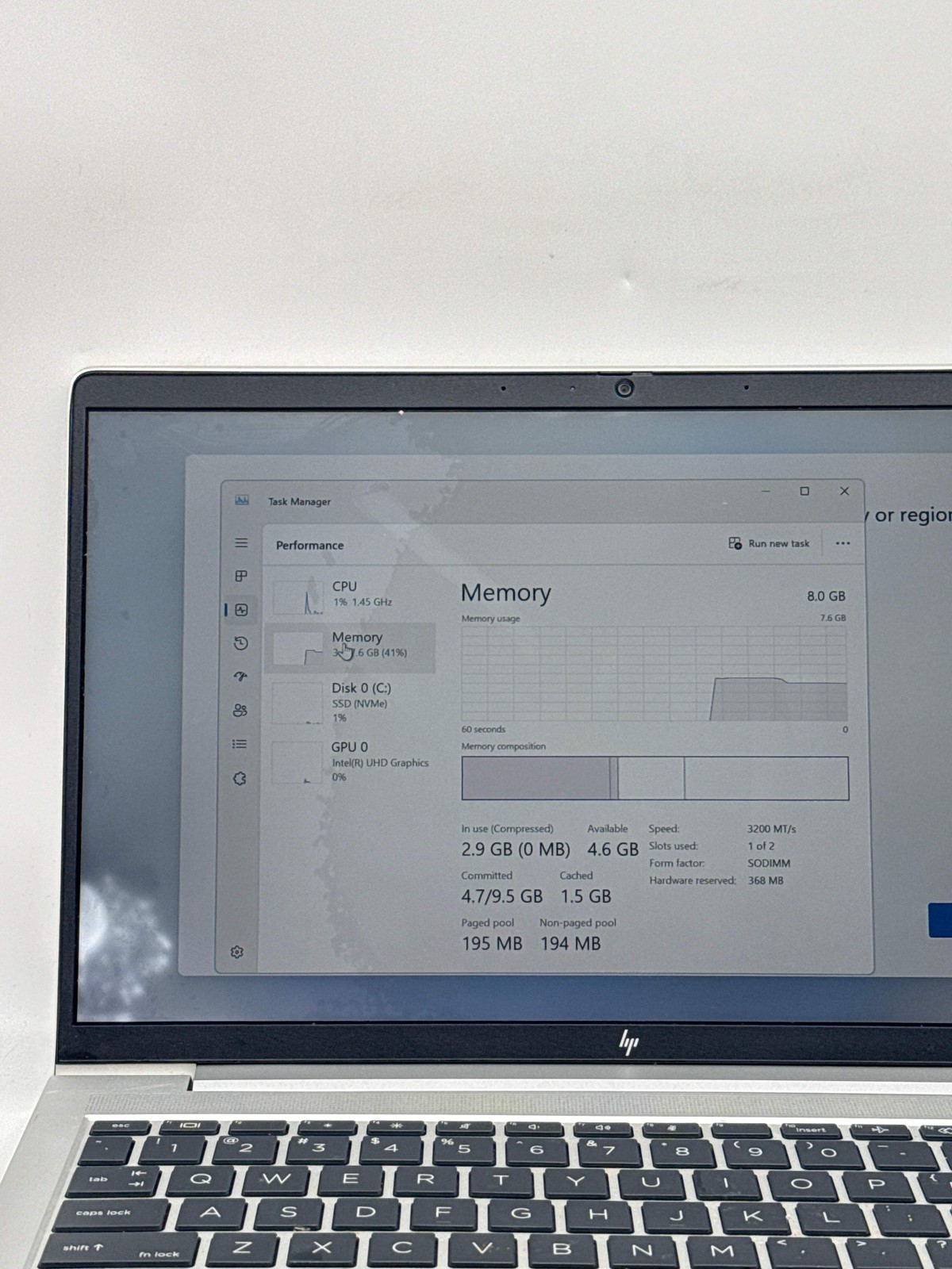 HP EliteBook 640 G10 14.0″ Touch Core i5-1335U 256GB SSD 8GB RAM – Screen Marks