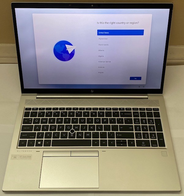 HP EliteBook 855 G7 AMD Ryzen 7 PRO 4750U 16GB DDR4-3200 512GB SSD Radeon
