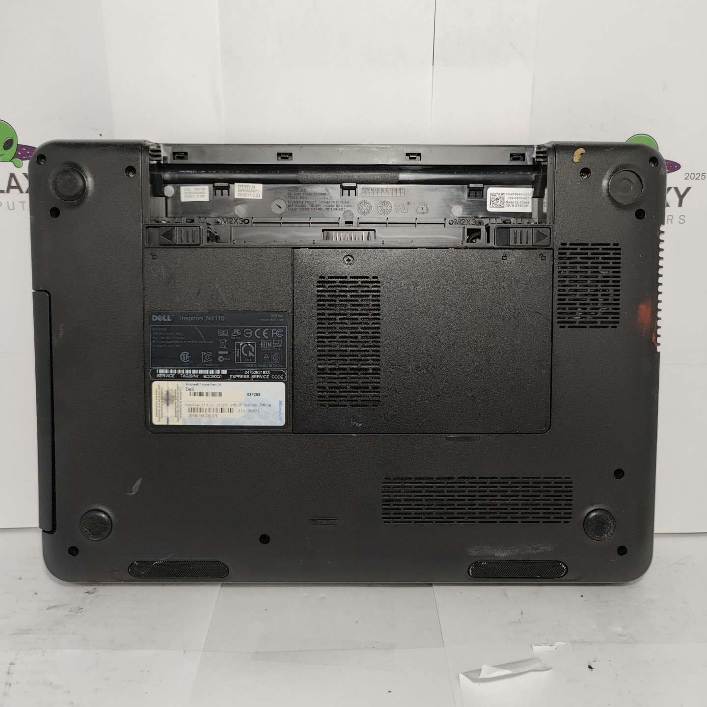 Dell 14.1in. (500GB, Intel Core i3 2nd Gen., 2.4GHz, 4GB) UNTESTED