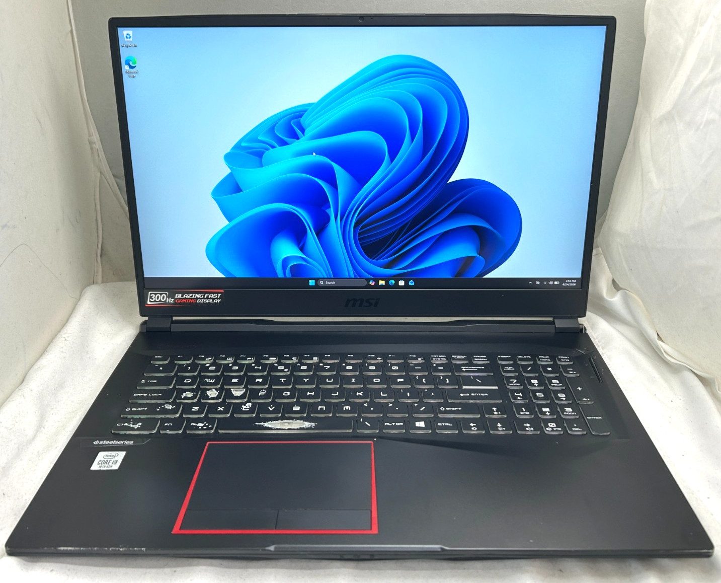 MSI GE75 Raider Intel Core i9 3.1GHz 32GB RAM 1TB SSD !READ! LPT-202
