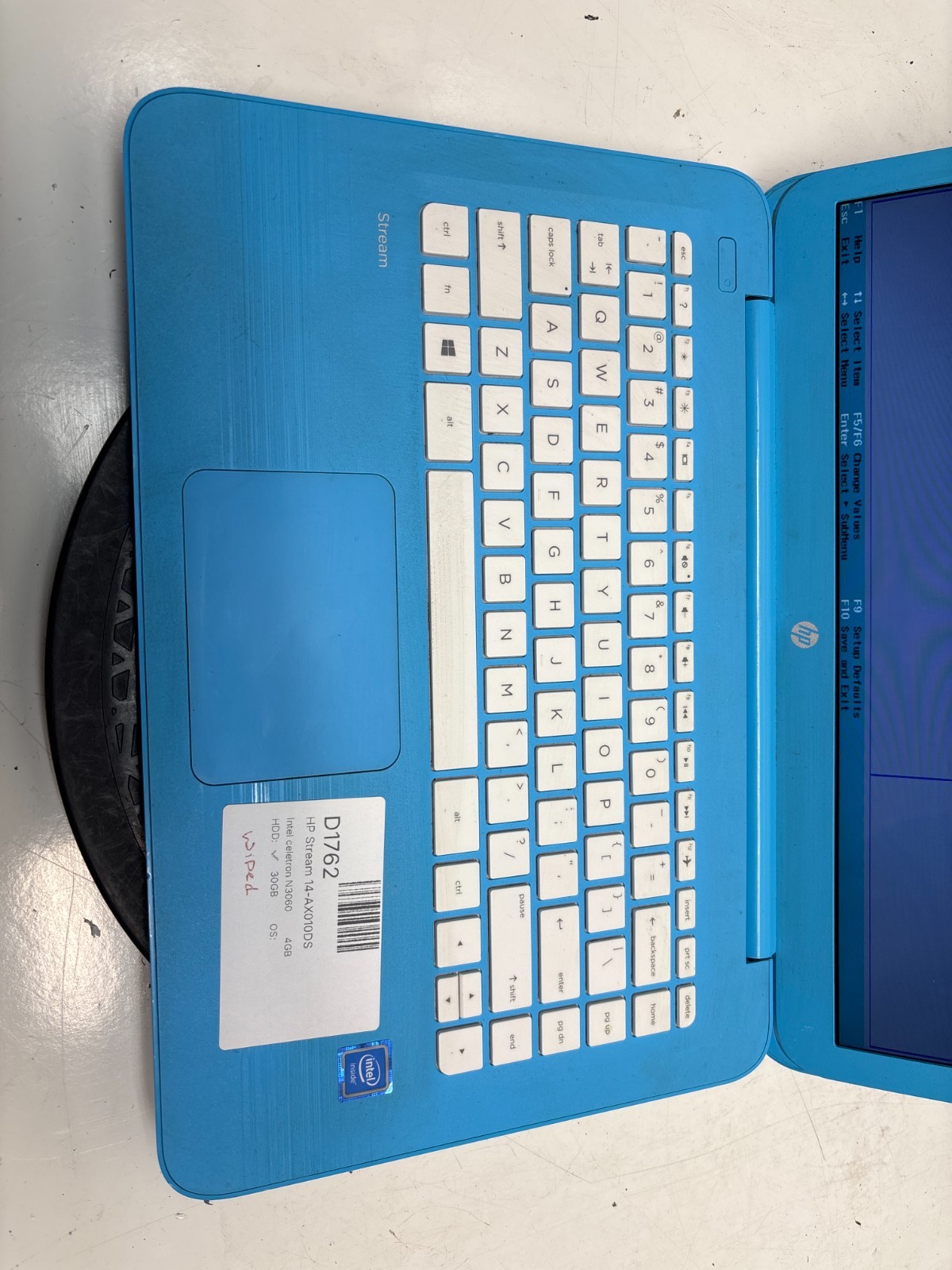 HP Stream 14-AX010DS Intel Celeron N3060 1.60Ghz 4GB 30GB EMMC NO OS