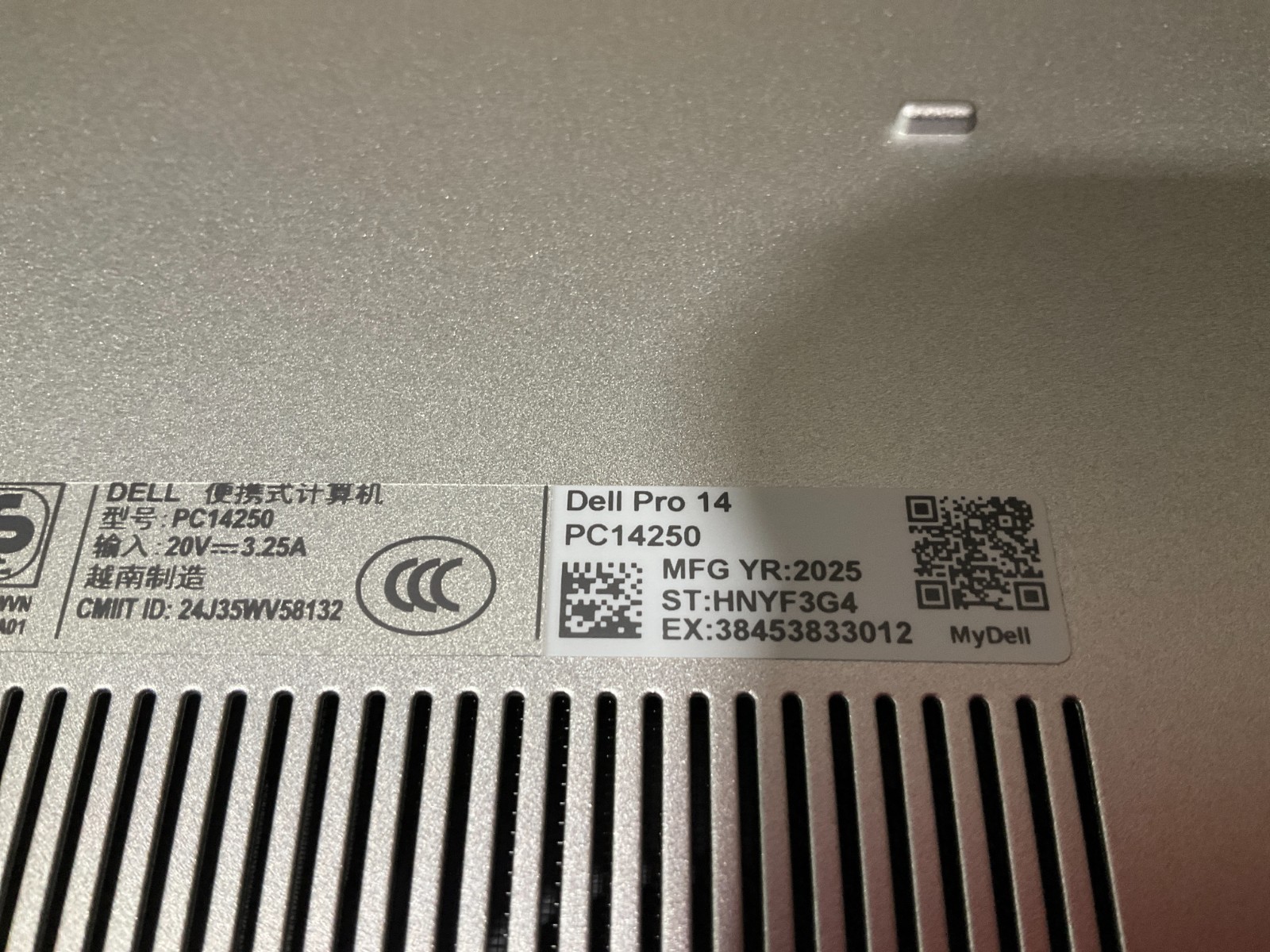 Dell Pro 14 Laptop U5-235U 16GB 512GB BT5.3 WiFi6E 14WU W11P 3FKN9 🇺🇸✨🇺🇸✨