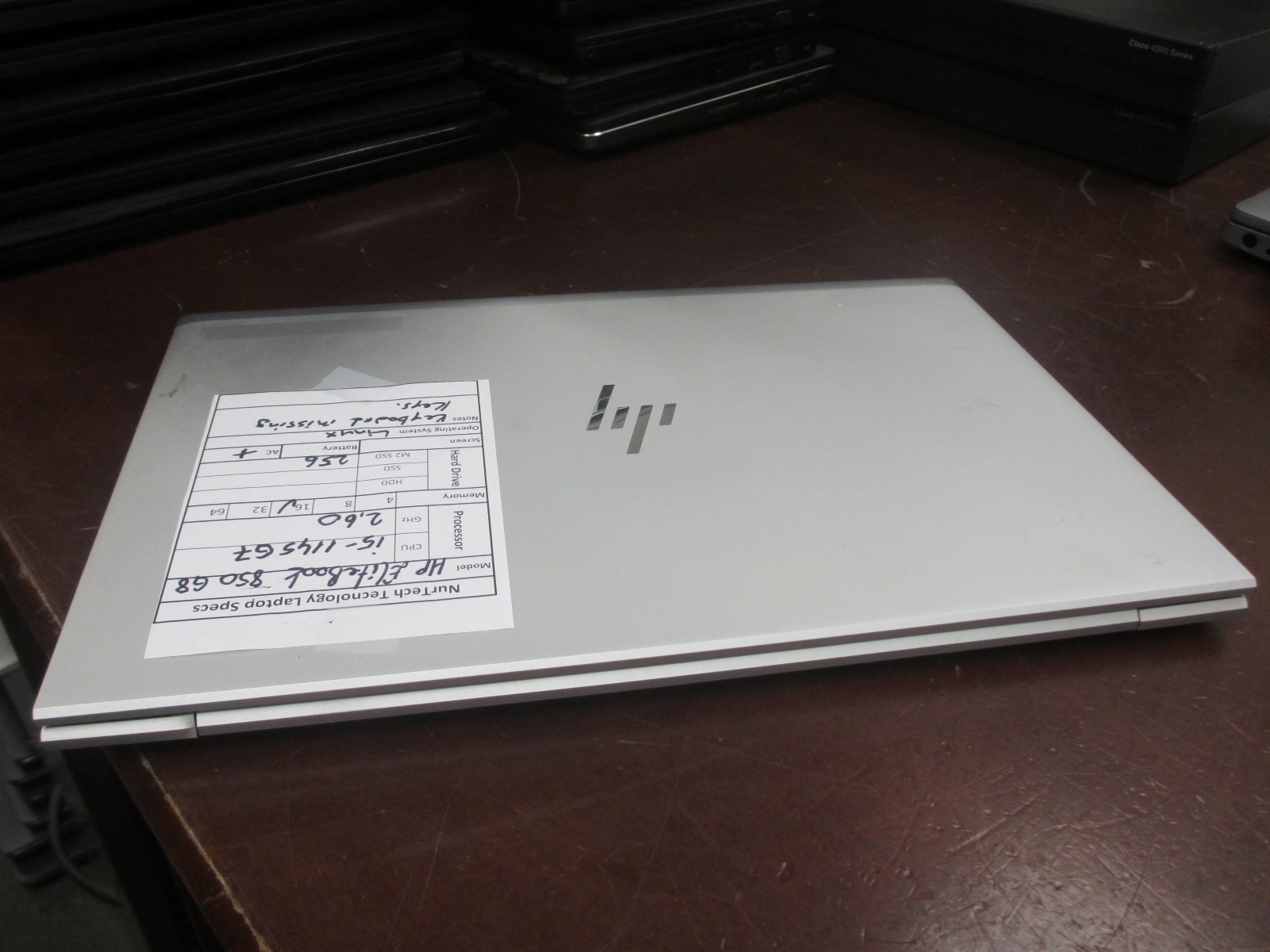 HP ELITEBOOK 850 G8 i5-1145G7 2.60GHz 16GB 256GB M2SSD Linux Laptop w/ AC