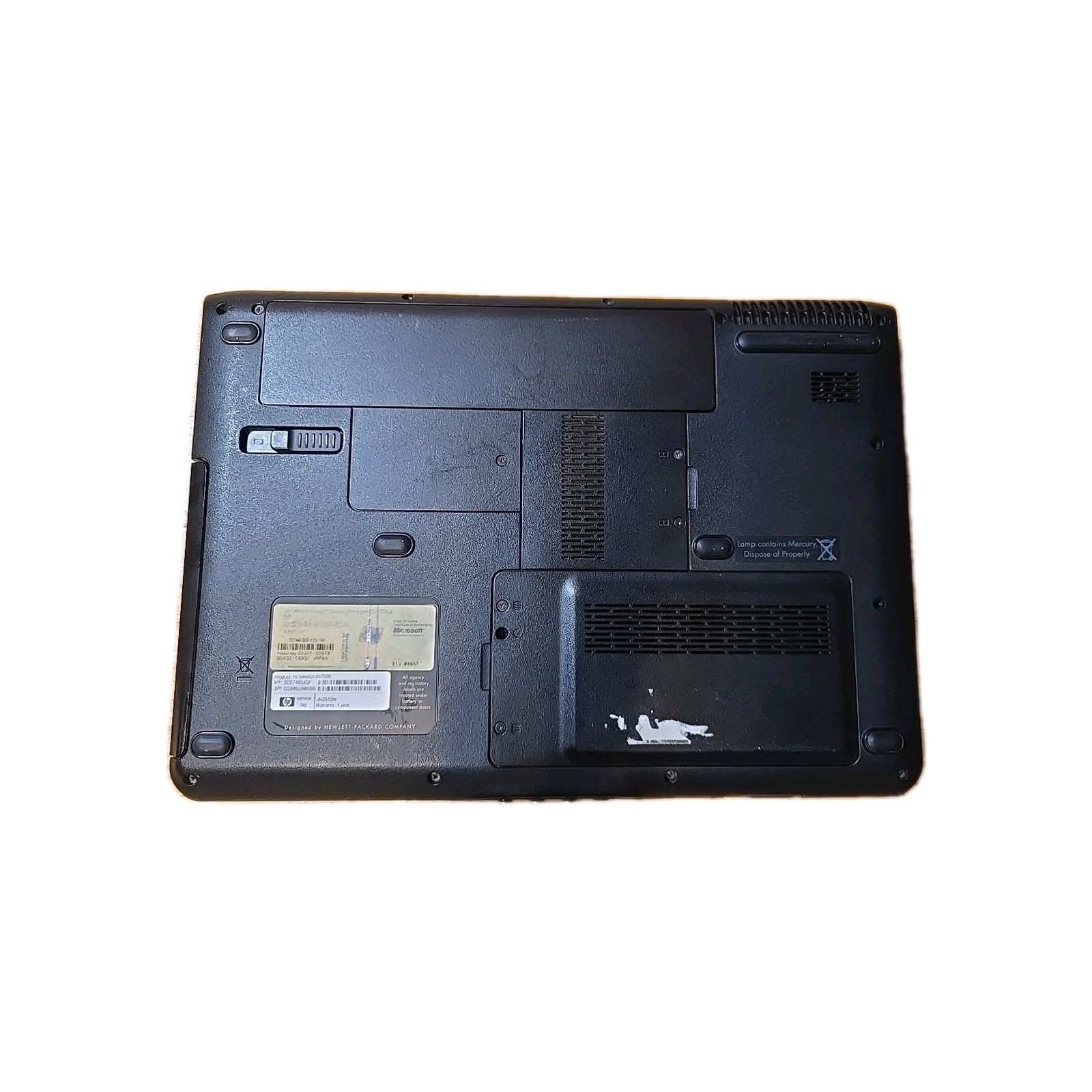 HP Pavilion dv2615nr 14″ AMD Turion 64 X2 1GB RAM Windows 10 WiFi w/ Charger