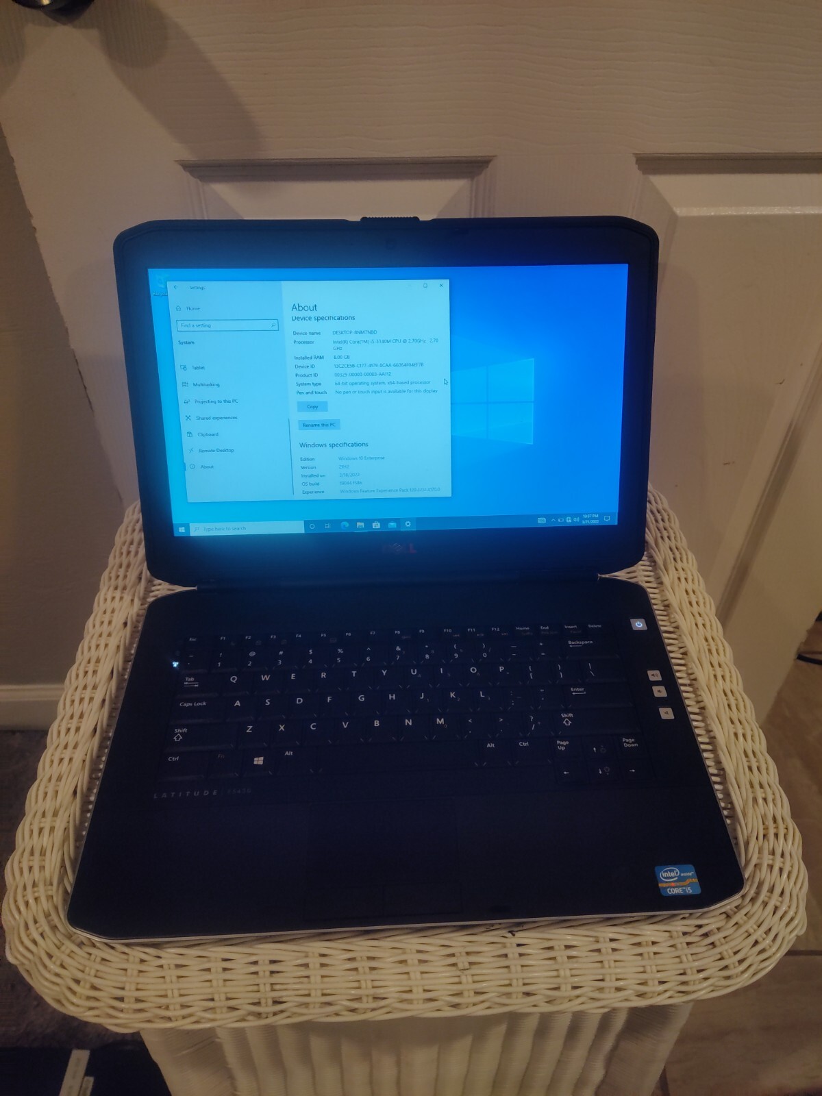 Dell Latitude E5430 14″ Core i5-3340M 8GB Ram 300GB HDD Windows 10 Enterprise