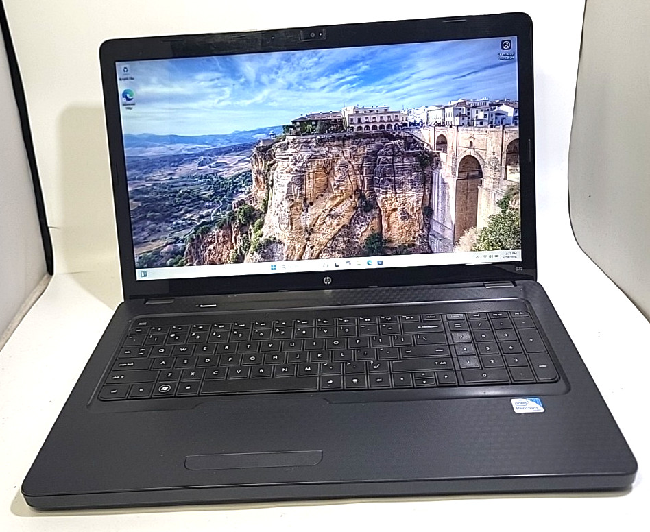 HP G72 Pentium 2.00GHz 8GB Ram 128GB SSD 17.3” LCD Win 11 Home