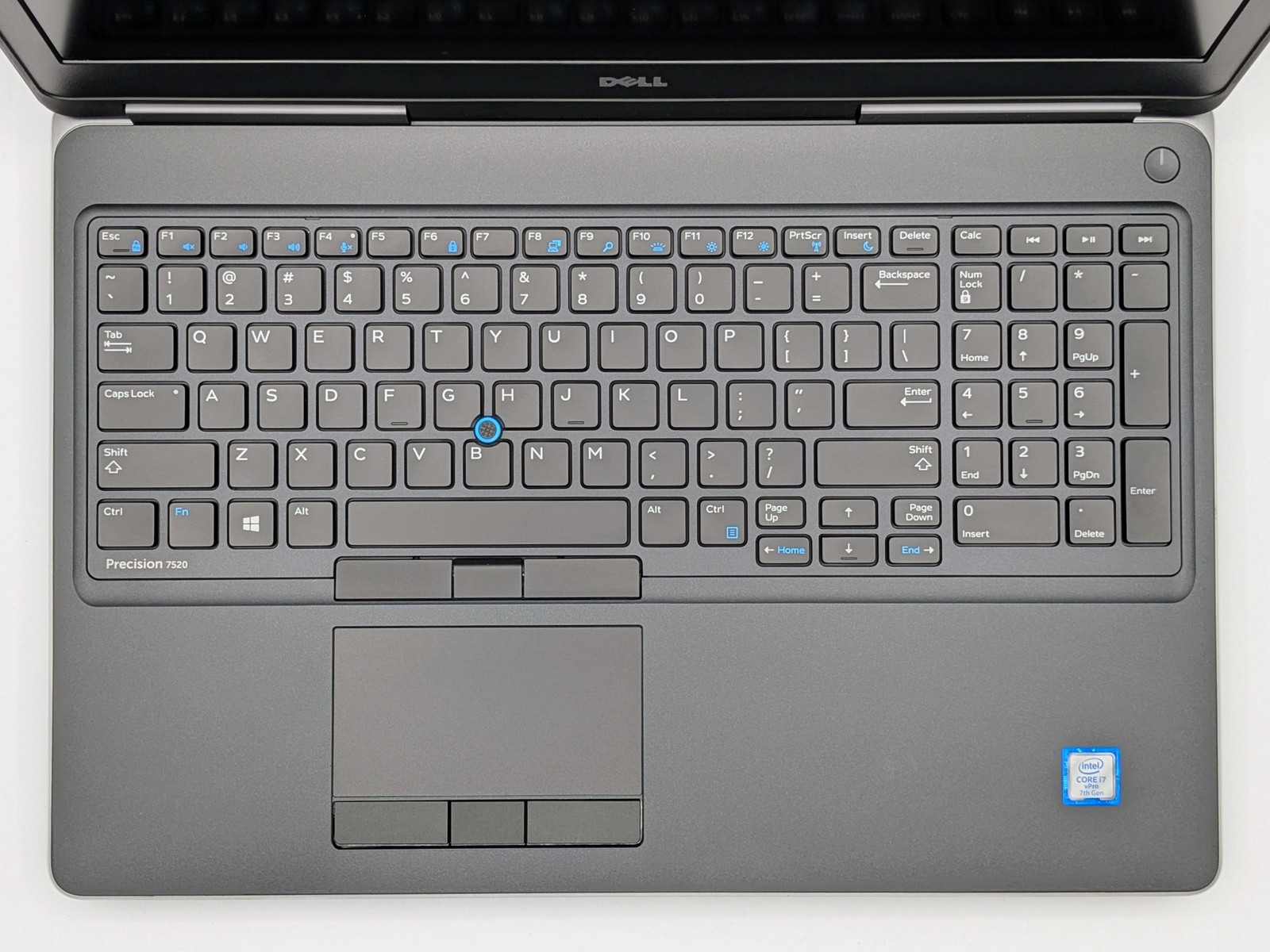 Dell PRECISION 7520 15.6″ I7-7820HQ 2.90GHz 512GB SSD 16GB W10 Webcam *READ*