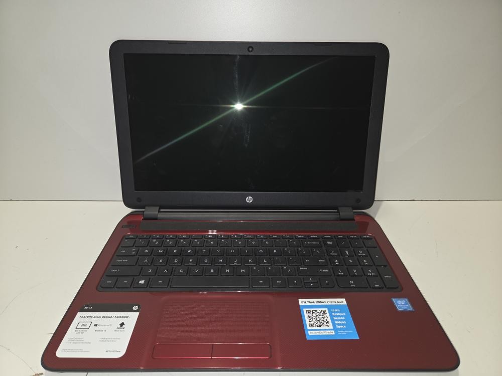 AS IS HEWLETT PACKARD MODEL 15-1272WM (P22015268)