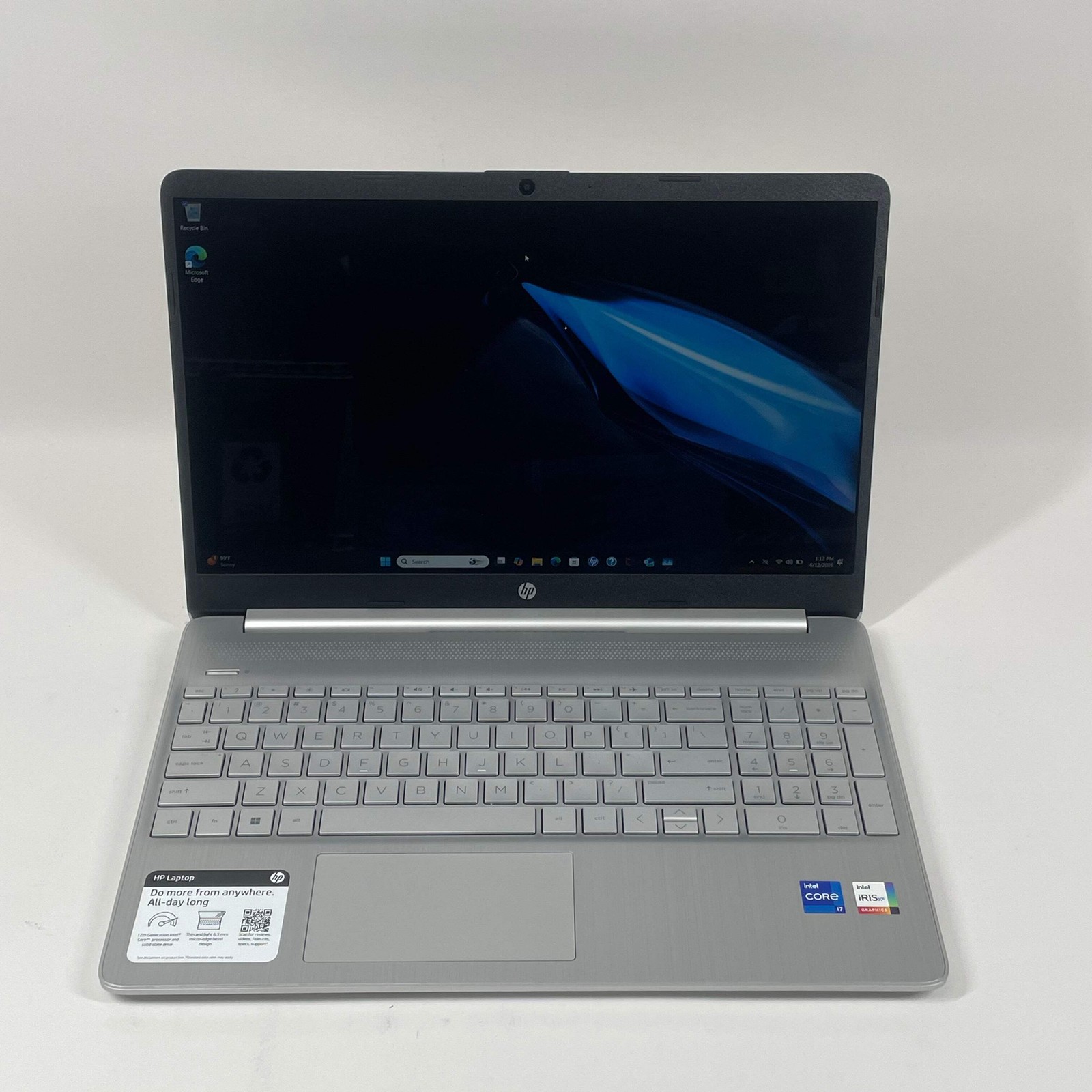 HP Laptop 15-DY5073DX 15.6″ i7-1255U 1.7GHz 16GB RAM 512GB SSD