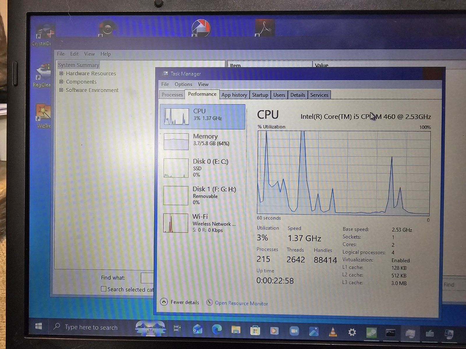 HP ProBook 6550b 15.6-inch 8 GB RAM, SSD, DVD, WIN 7,10,11 Pro, Serial/VGA ports