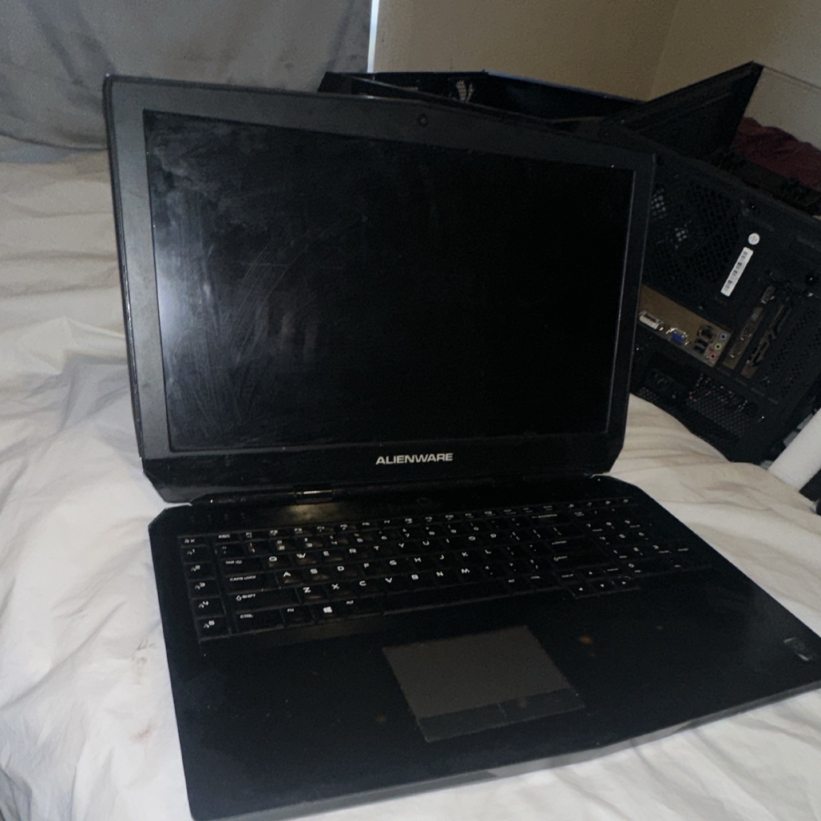 Alienware Gaming Notebook Laptop Black Powerful Portable PC for Gamers