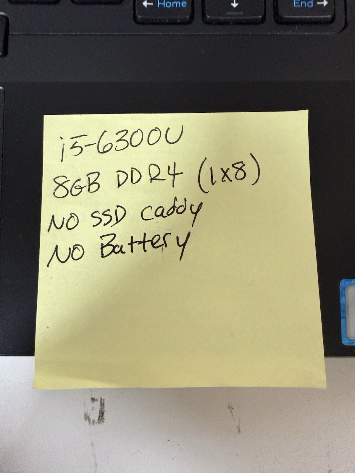 Dell Latitude E5470 i5-6300U 8GB RAM (NO SSD/AC/BATT) #0034