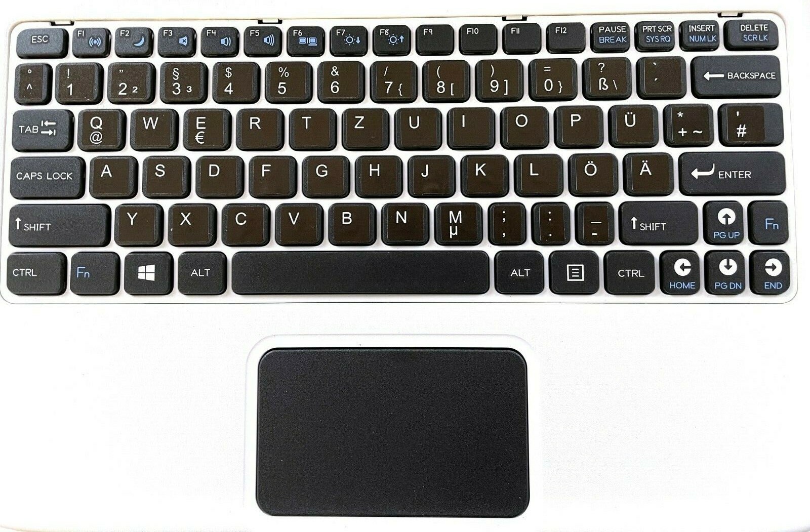 Panasonic Convertible Laptop 3E Quad Core 2GB 64GB SSD Touchscreen QWERTZ WIN10